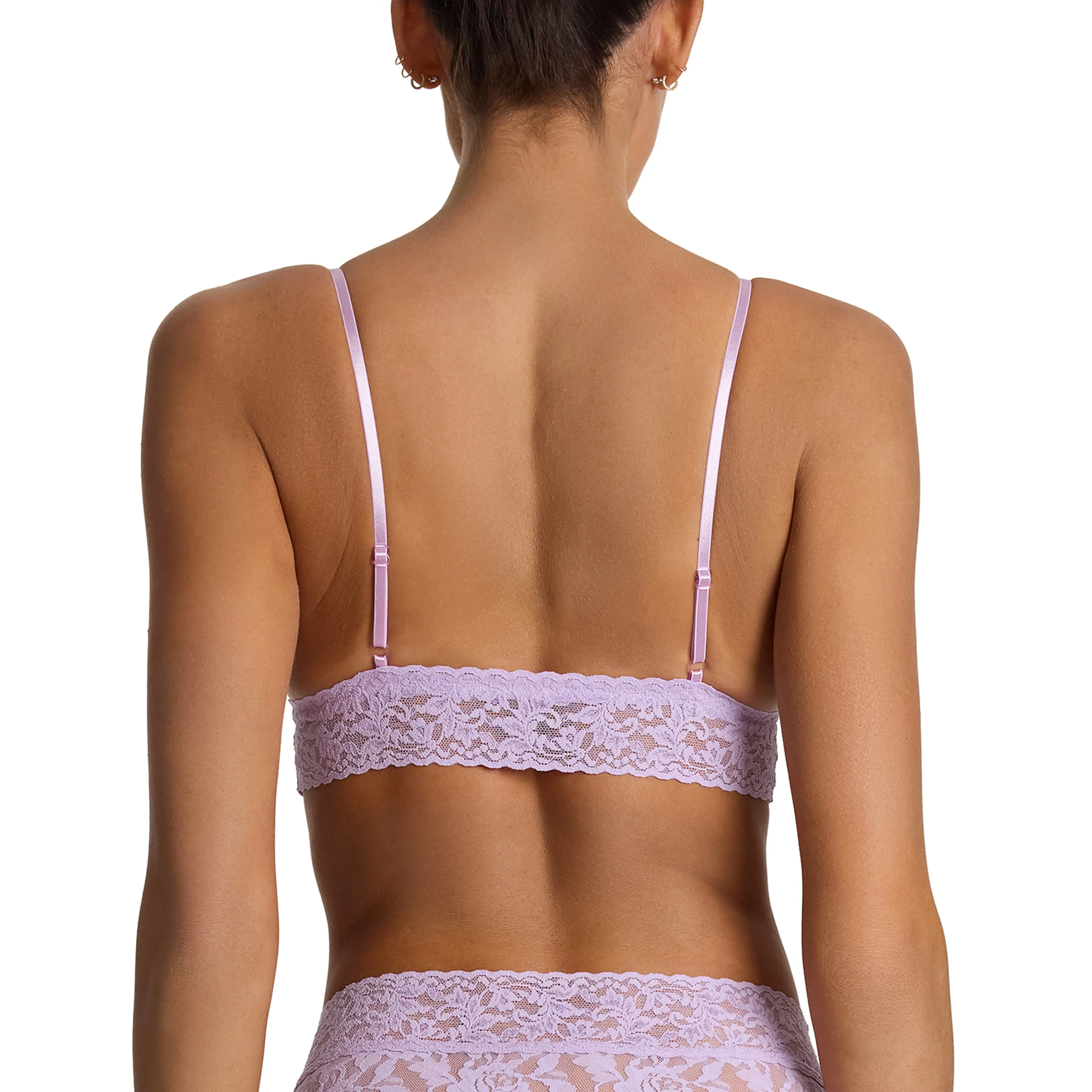 Signature Lace Padded Bralette | Lavender Fields (Purple) - Image 5