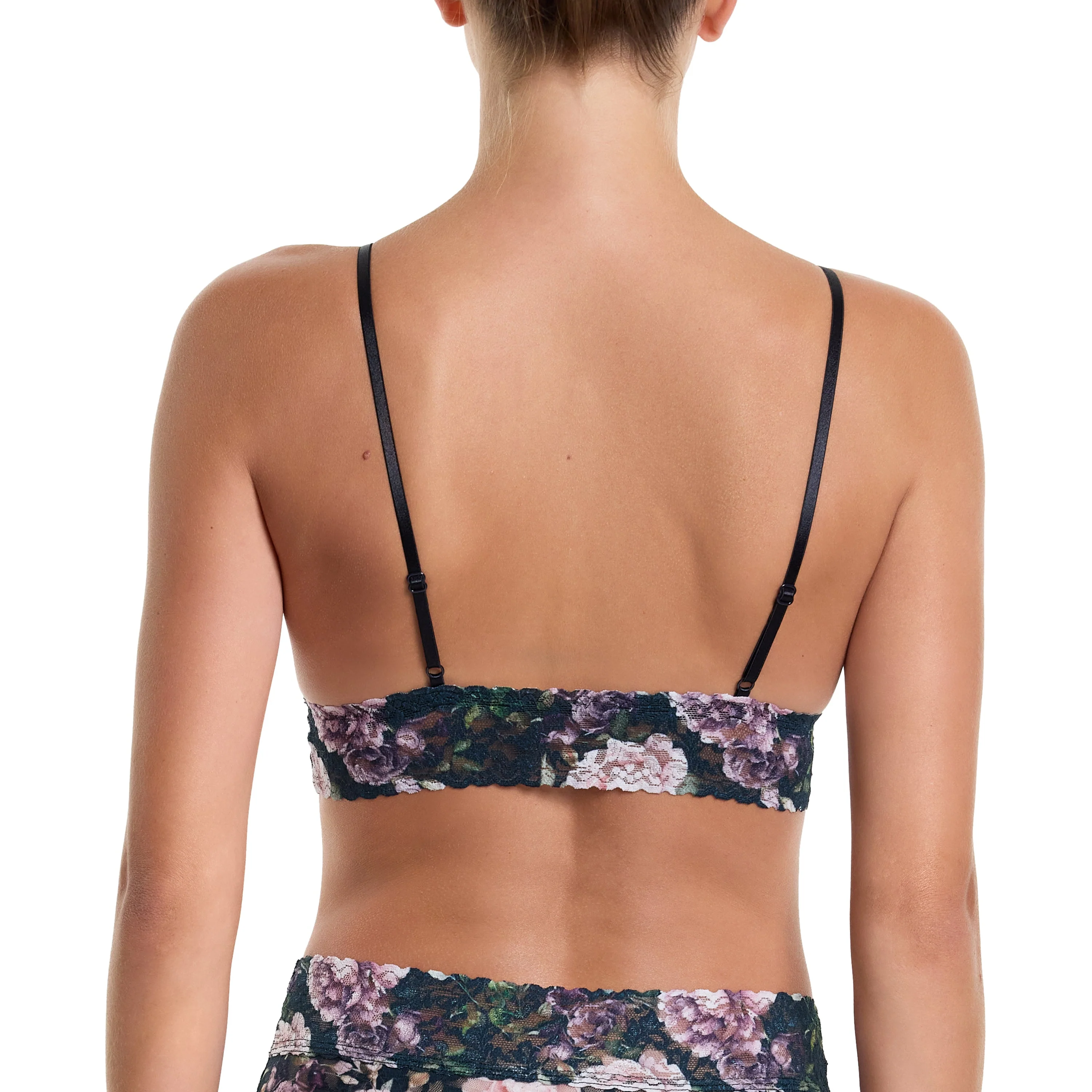 Signature Lace Padded Bralette | Romantique (Black) - Image 6