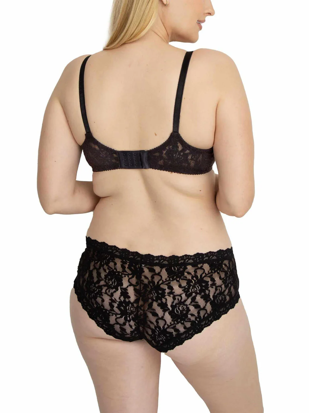 Signature Lace T-Shirt Bra | Black - Image 4