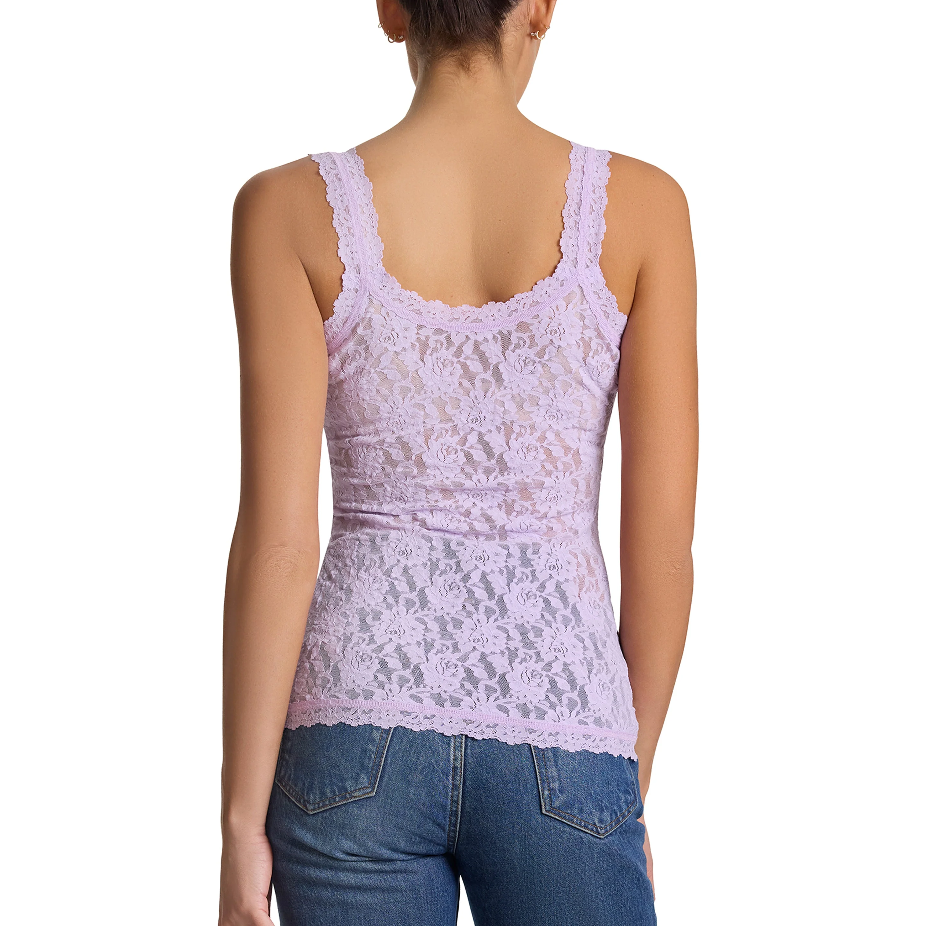 Signature Lace Unlined Camisole | Lavender Fields (Purple) - Image 7