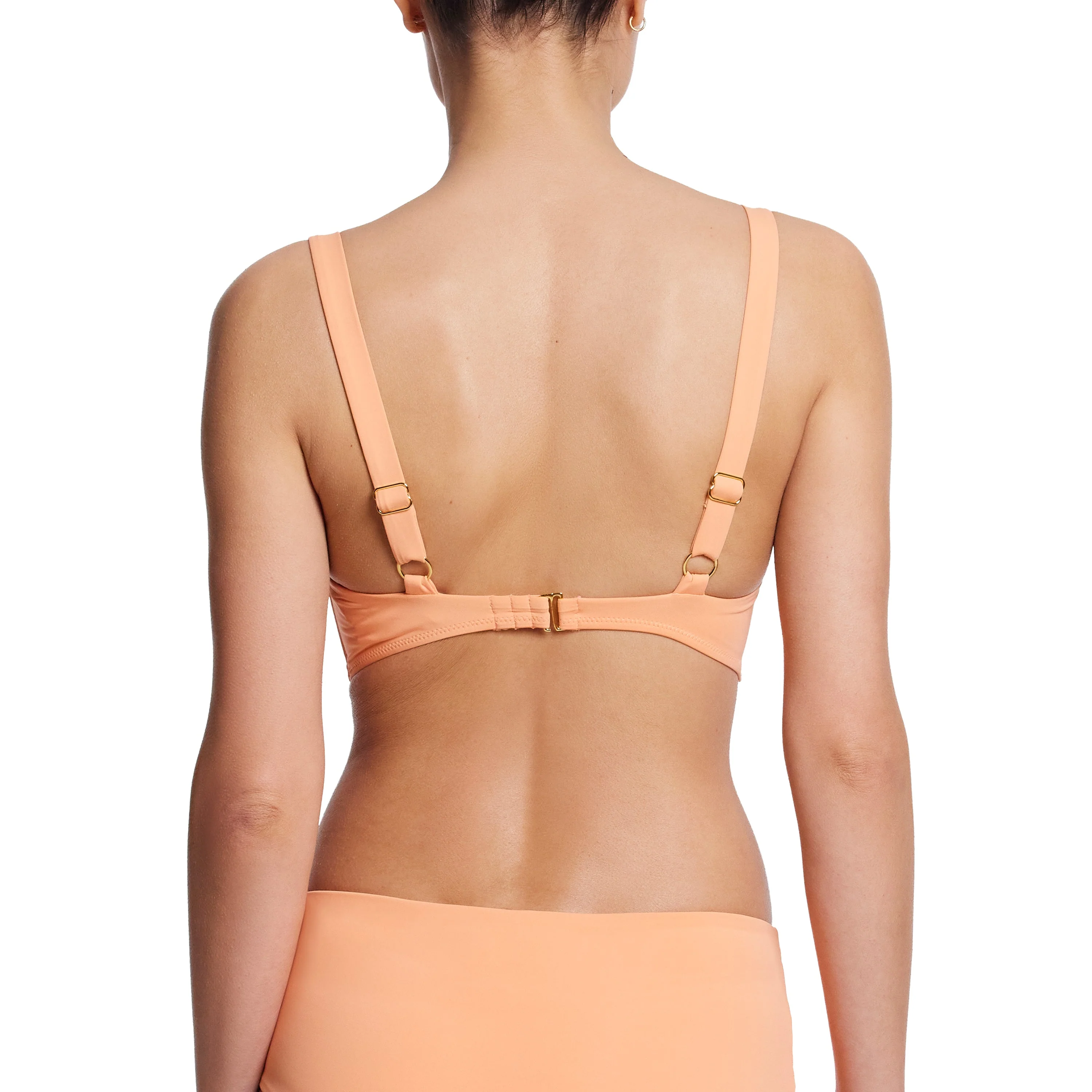 Swim Balconette Bikini Top | Florence (Orange) - Image 3