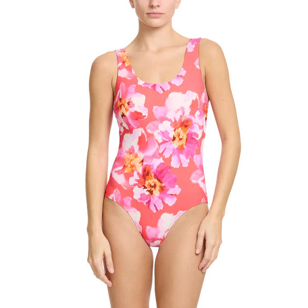 Swim Essential One Piece | Out Of Office (Pink) - Image 2