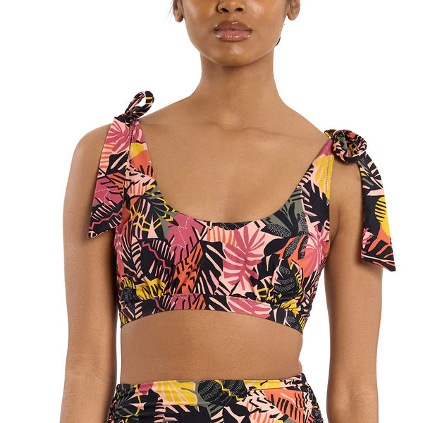 Swim Scoop Bikini Top | Palm Springs (Beige) - Image 2