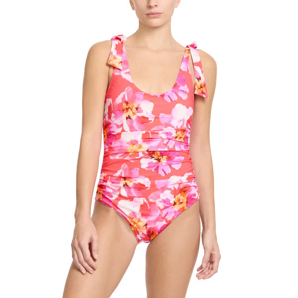 Swim Scoop One Piece | Out Of Office (Pink) - Image 2