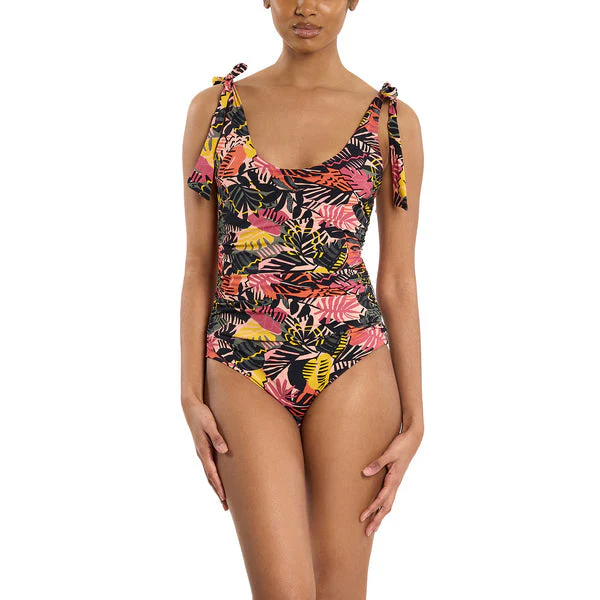 Swim Scoop One Piece | Palm Springs (Beige) - Image 2