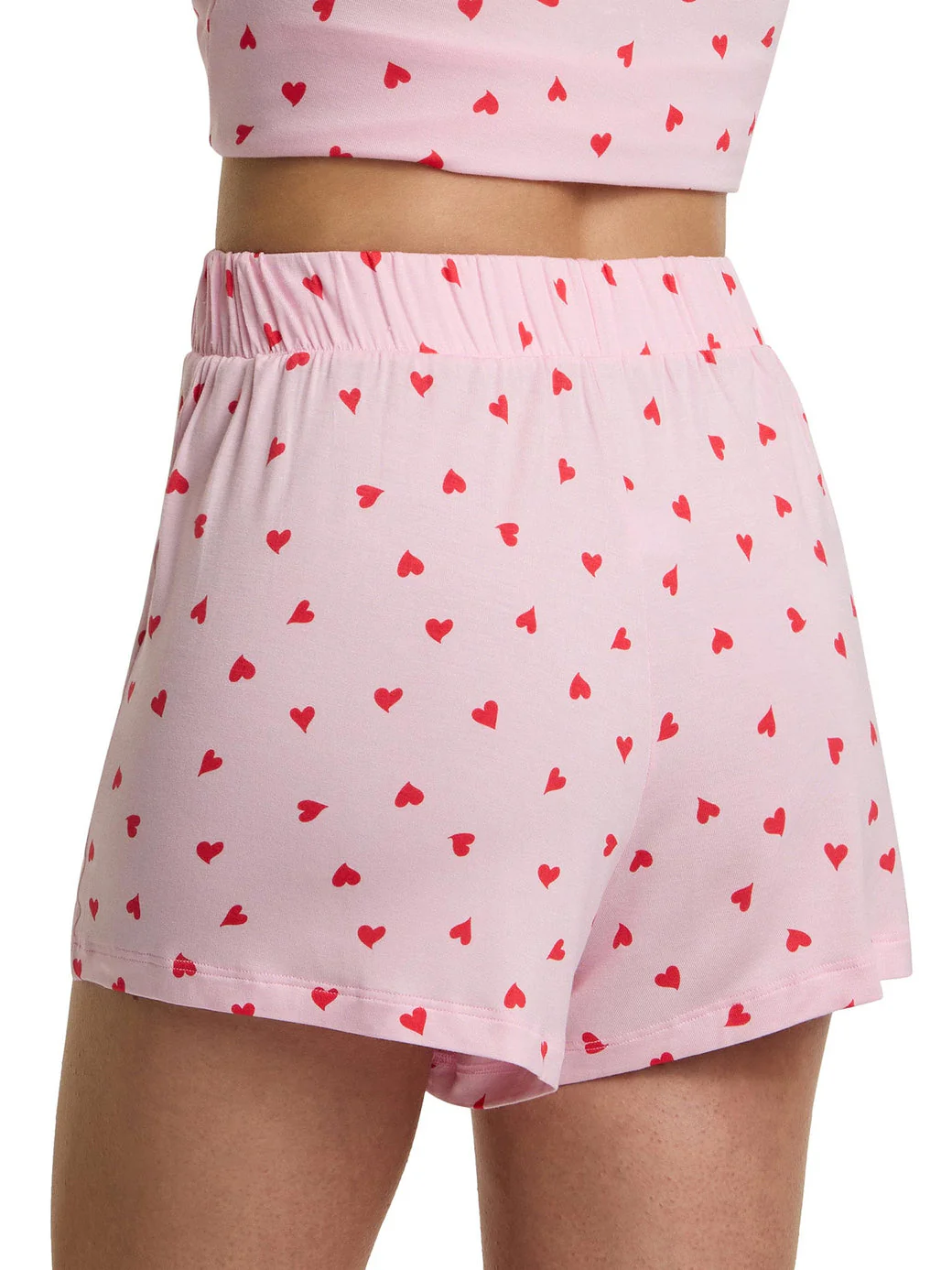 Unwind Drawstring Short | So In Love (Pink) - Image 2