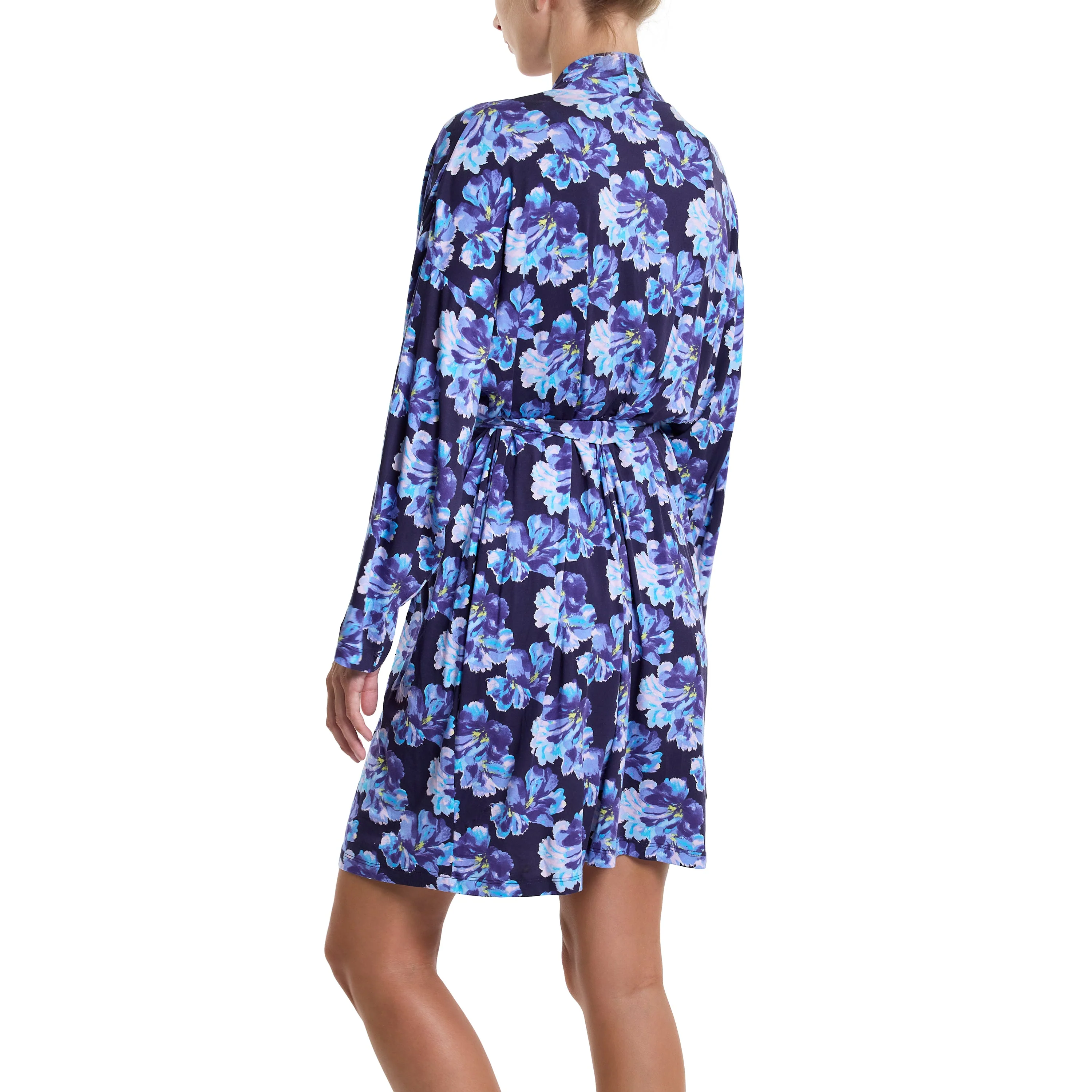 Unwind Knee Length Robe | Nightfall (Purple) - Image 4