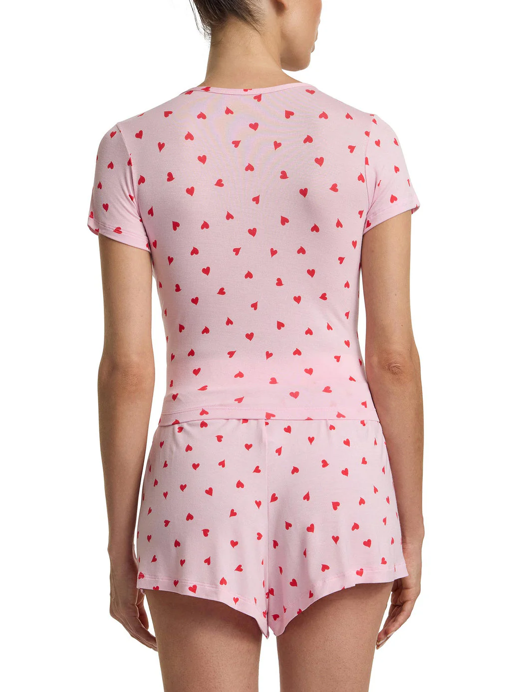 Unwind Modal Baby Tee | So In Love (Pink) - Image 3
