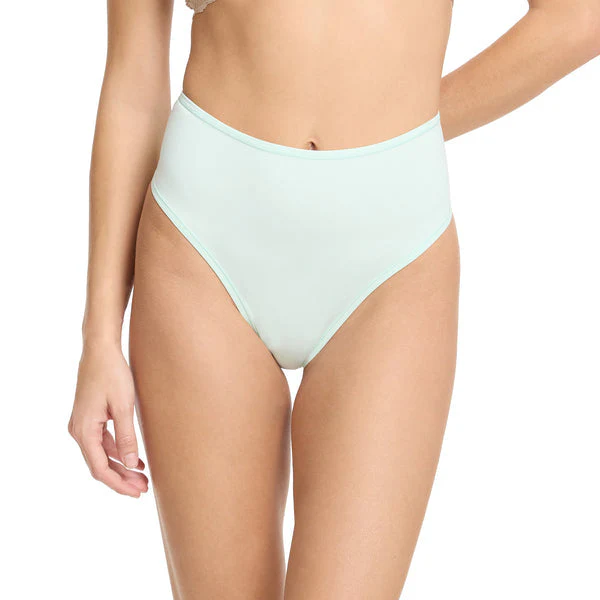 YourFit High Cut Thong | Crystal Clear (Blue) - Image 2
