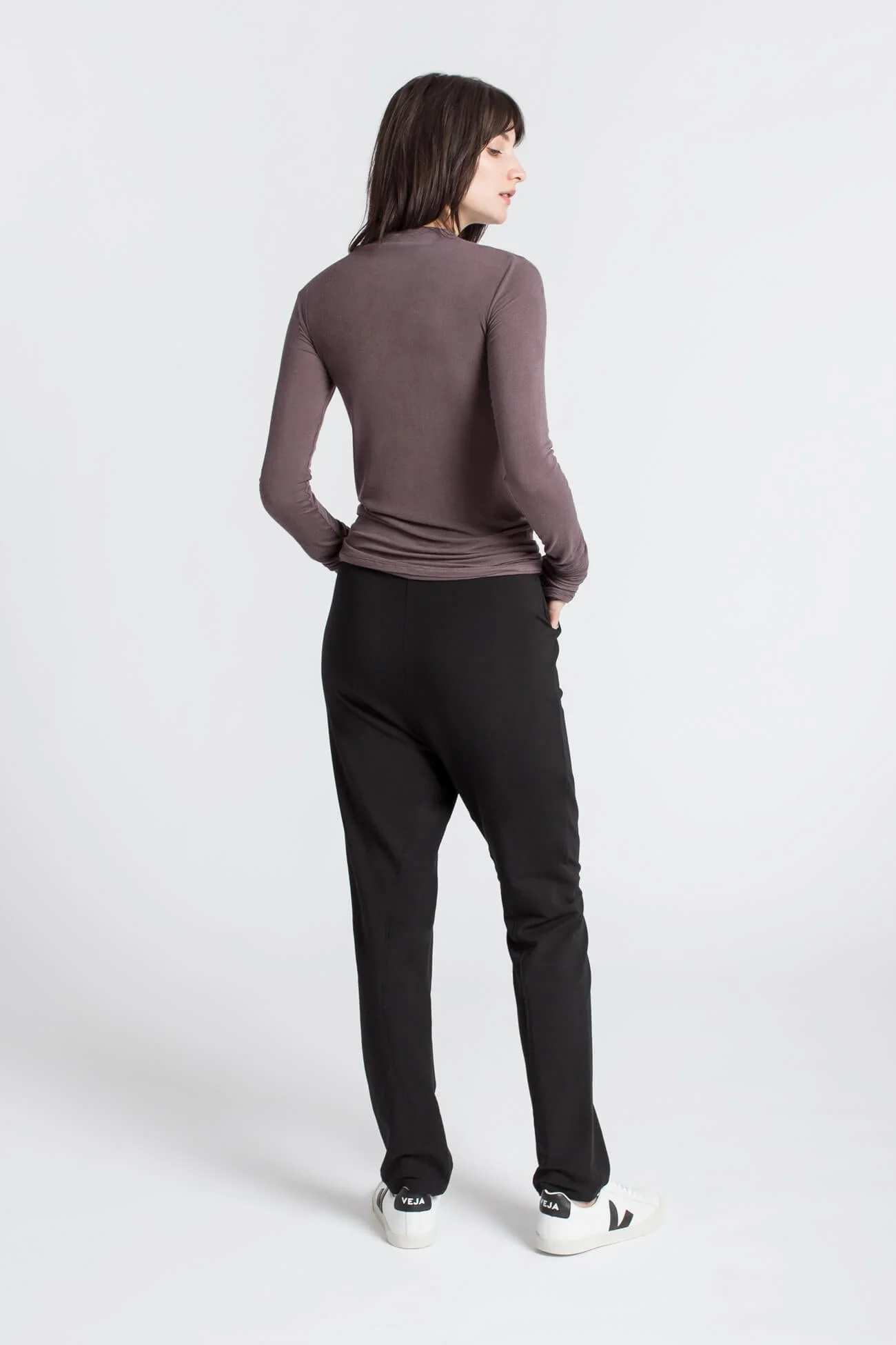 Liana Mock Turtleneck | Light Beige - Image 20