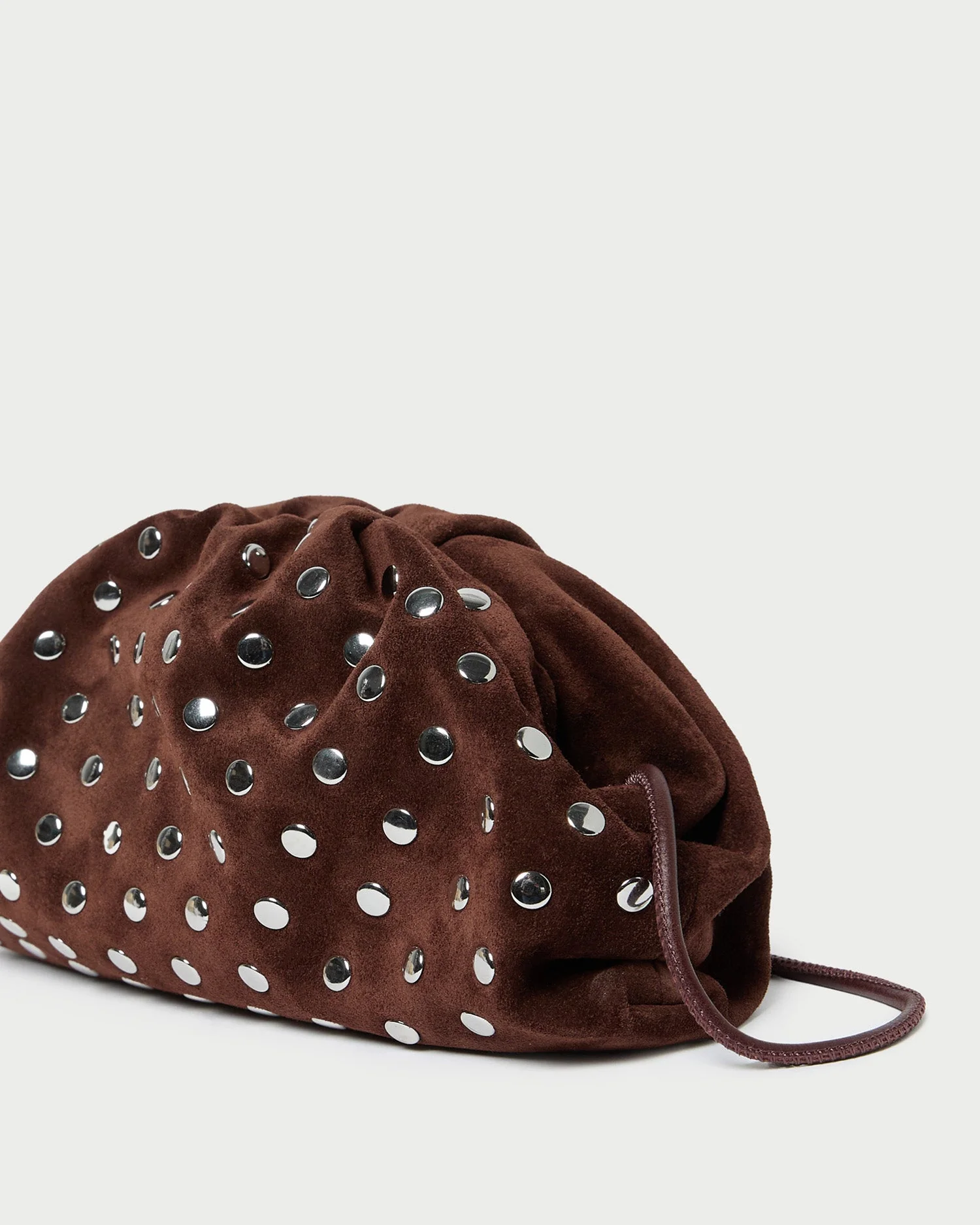 Bailey Dome Clutch | Espresso/Silver - Image 2