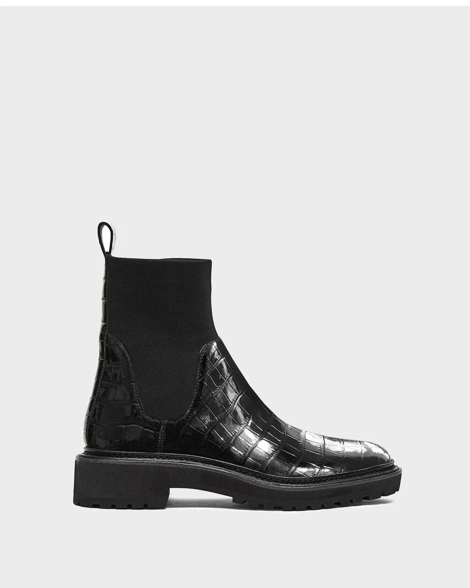 Bridget Chelsea Combat Boot | Black - Image 2