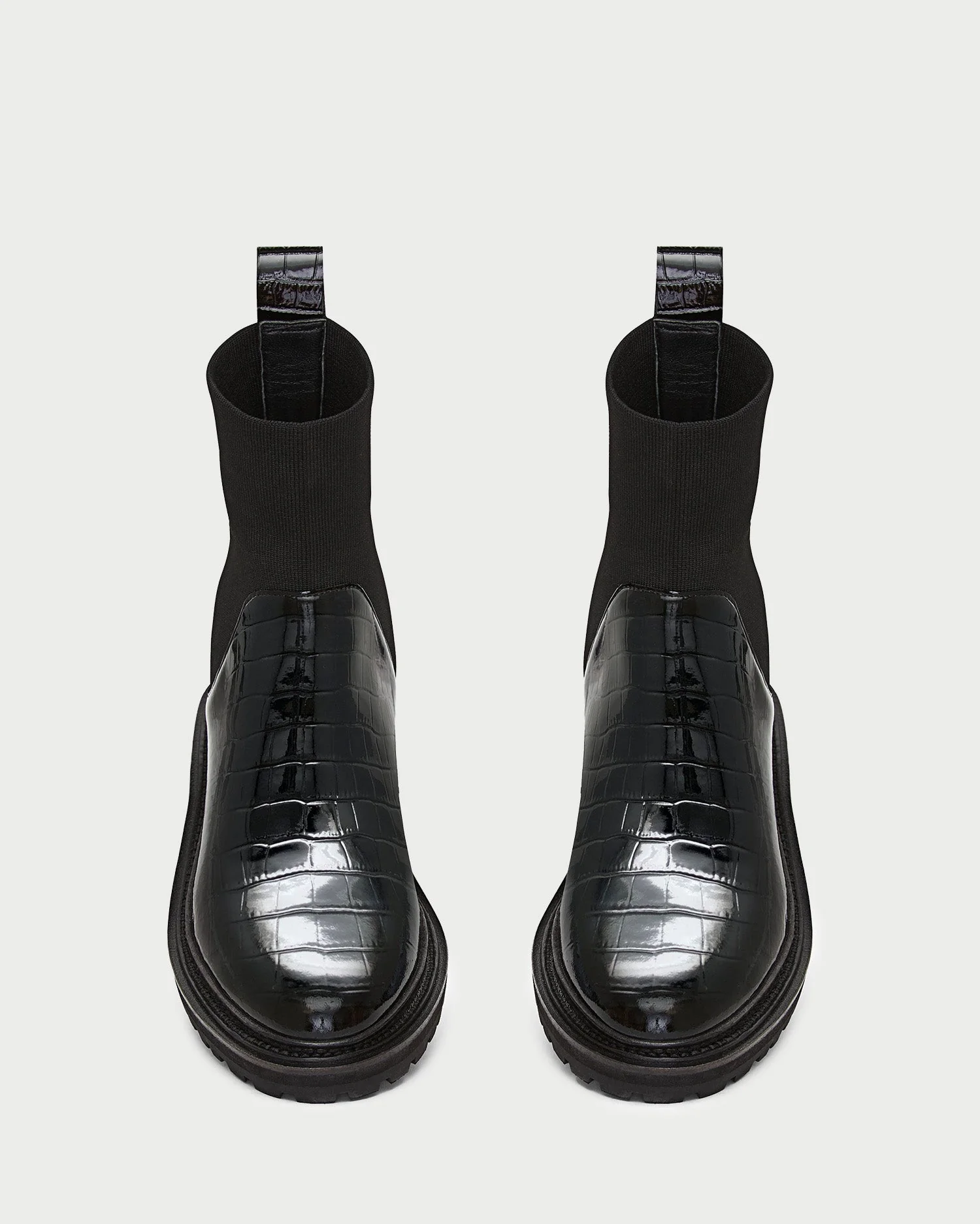 Bridget Chelsea Combat Boot | Black - Image 3