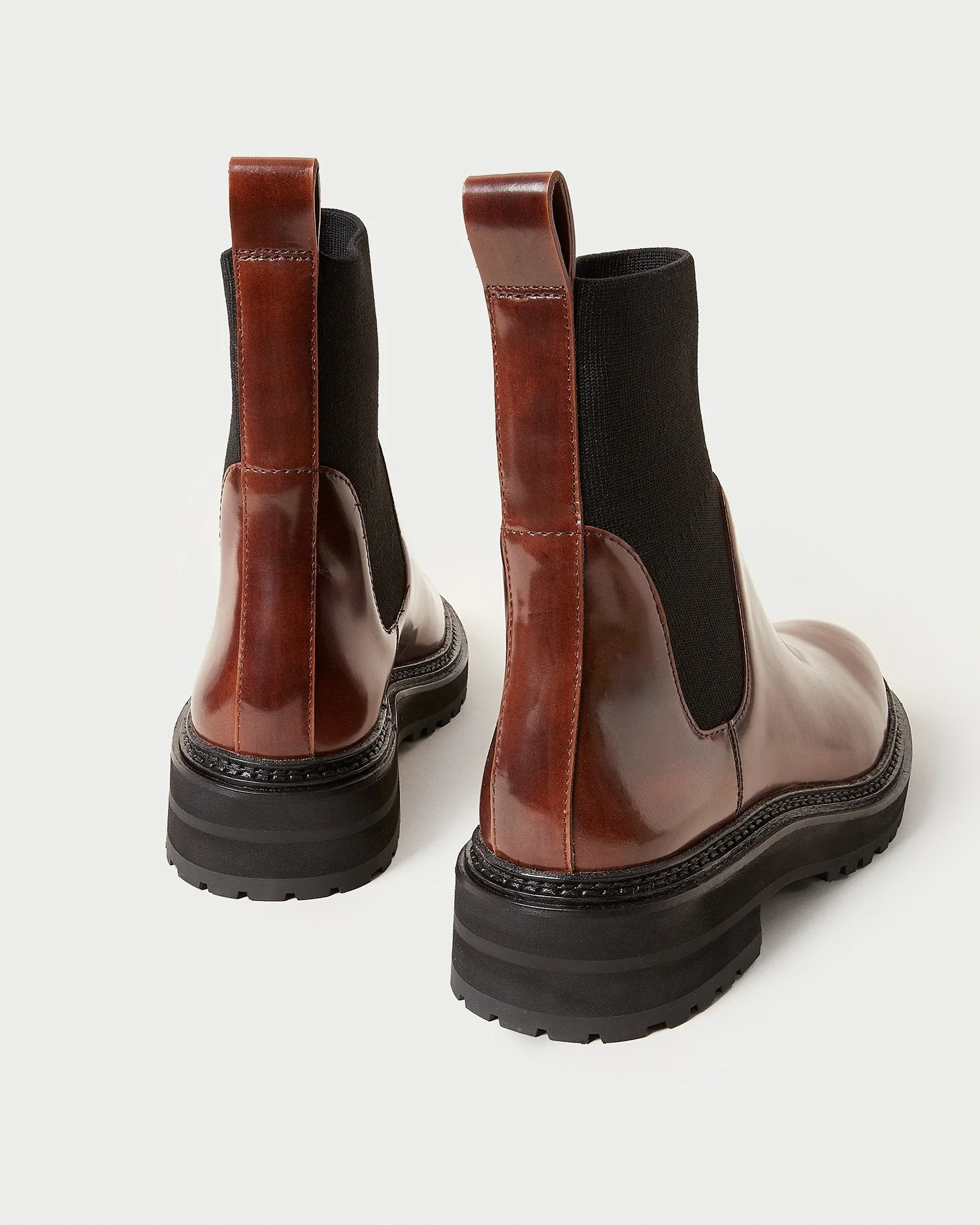 Bridget Lug Sole Boot | Brown - Image 3