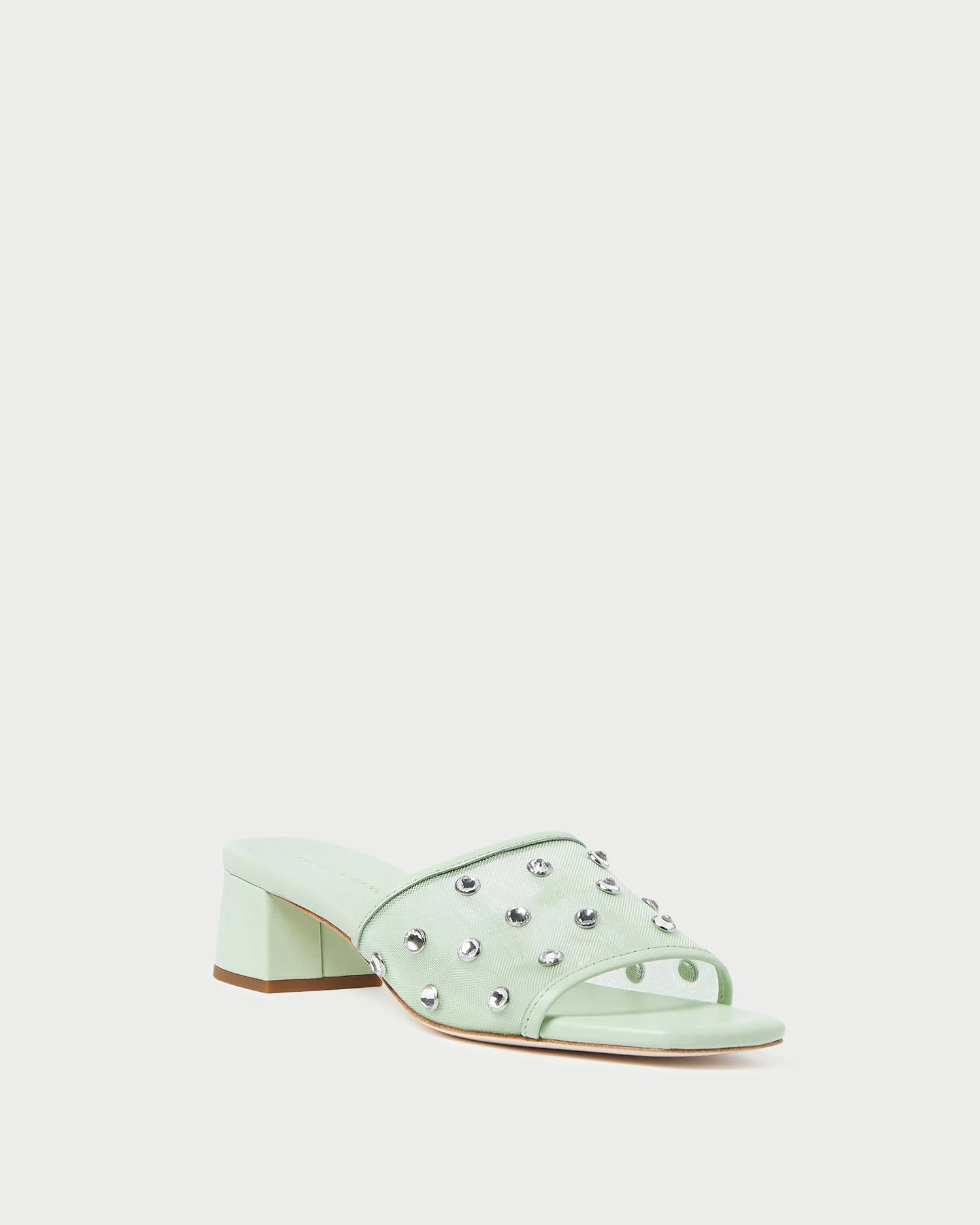 Brooke Mesh Mule | Seafoam/Crystal - Image 4
