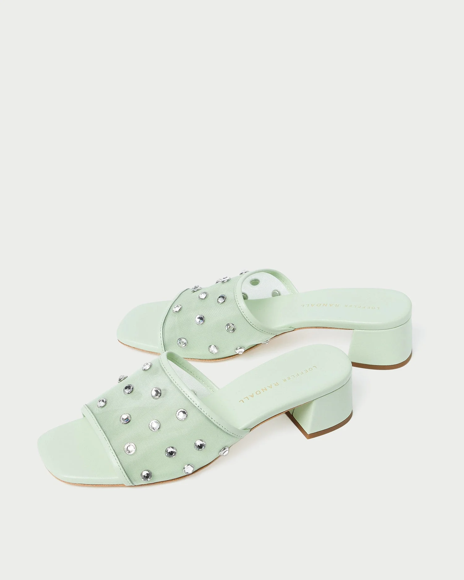 Brooke Mesh Mule | Seafoam/Crystal - Image 5