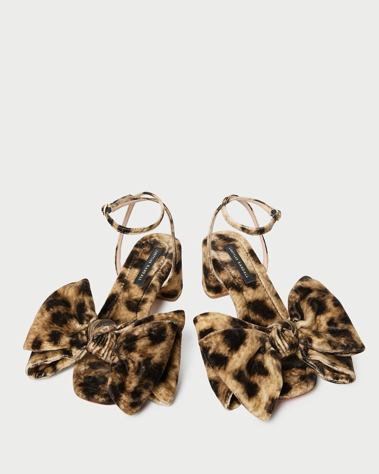 Carmen Velvet Bow Sandal | Leopard - Image 4