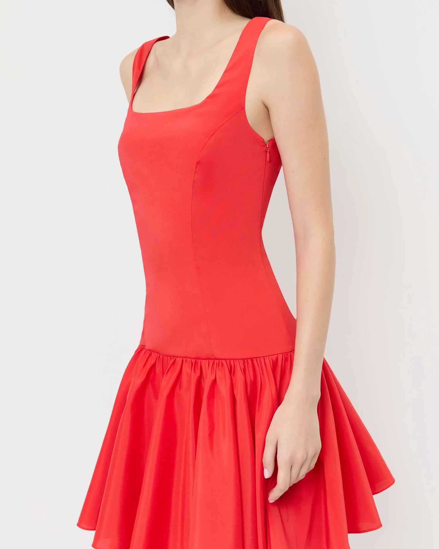 Celestina Dress | Red - Image 4