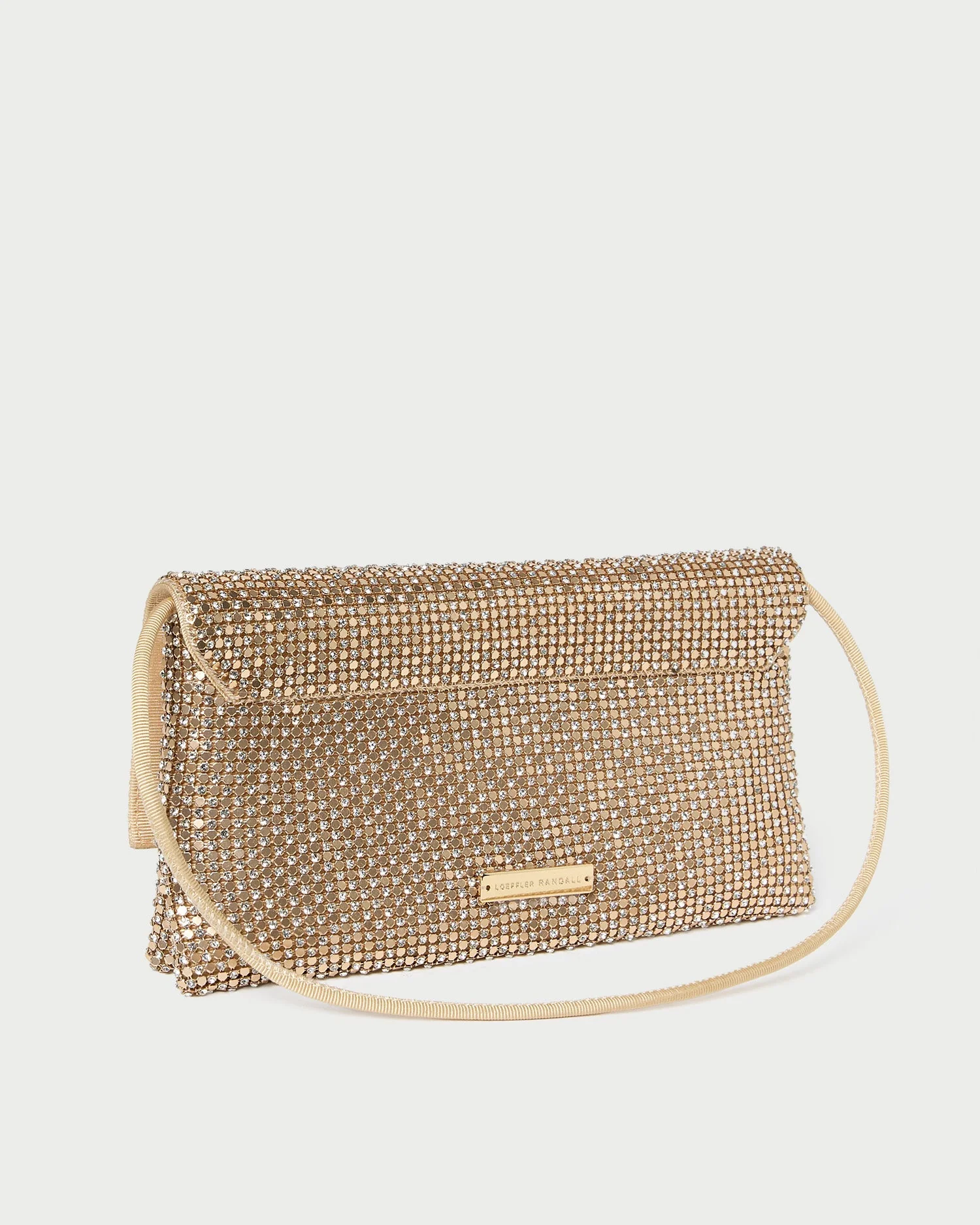 Charlee Diamante Shoulder Bag | Gold - Image 3