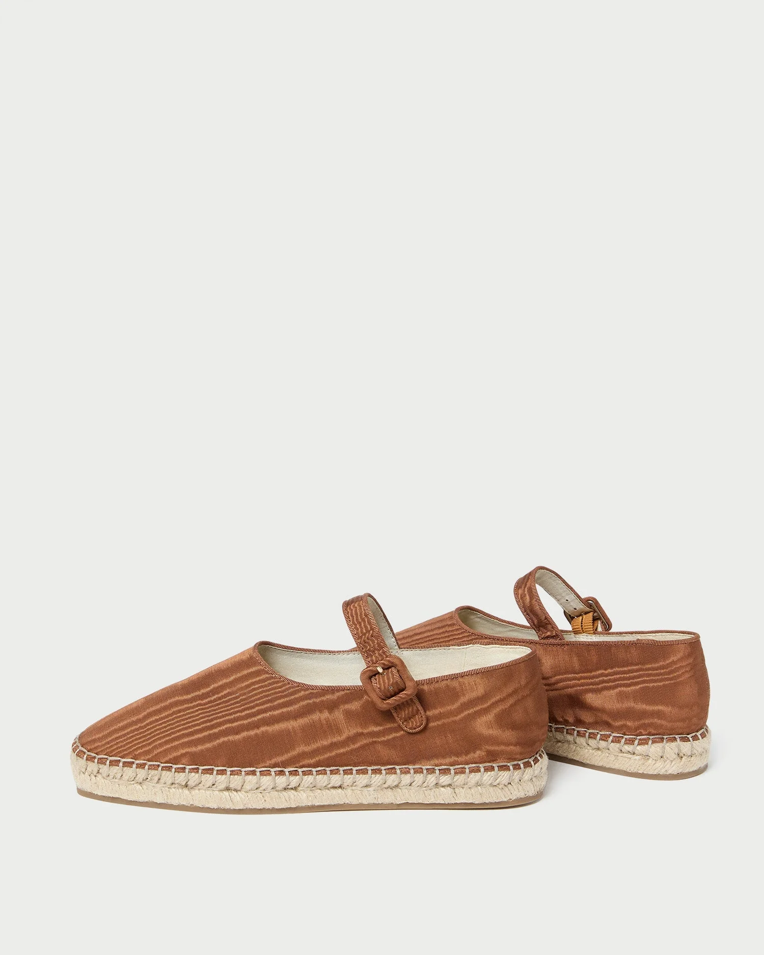 Clover Moire Espadrille | Nutmeg - Image 4