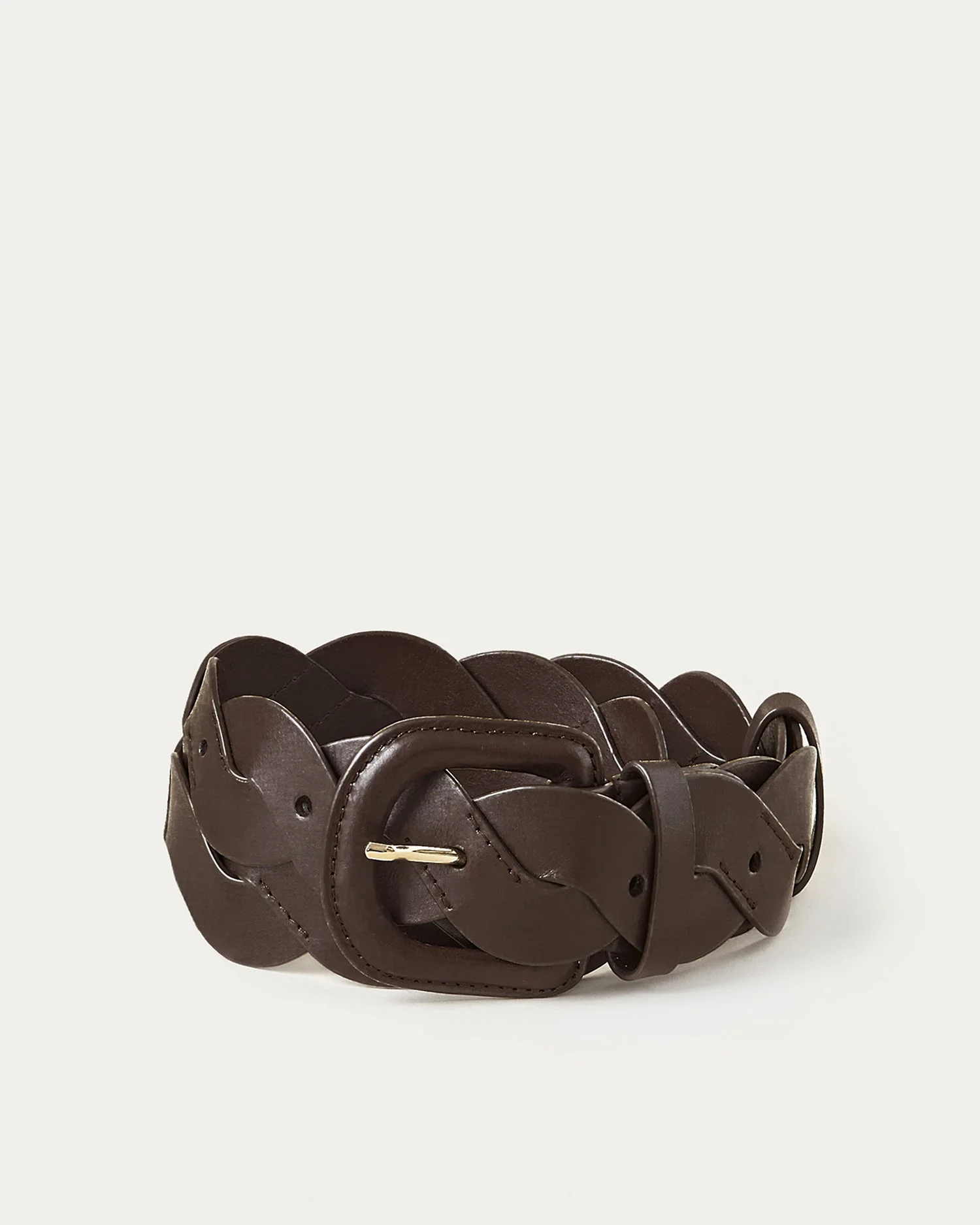 Deidre Woven Belt | Chocolate