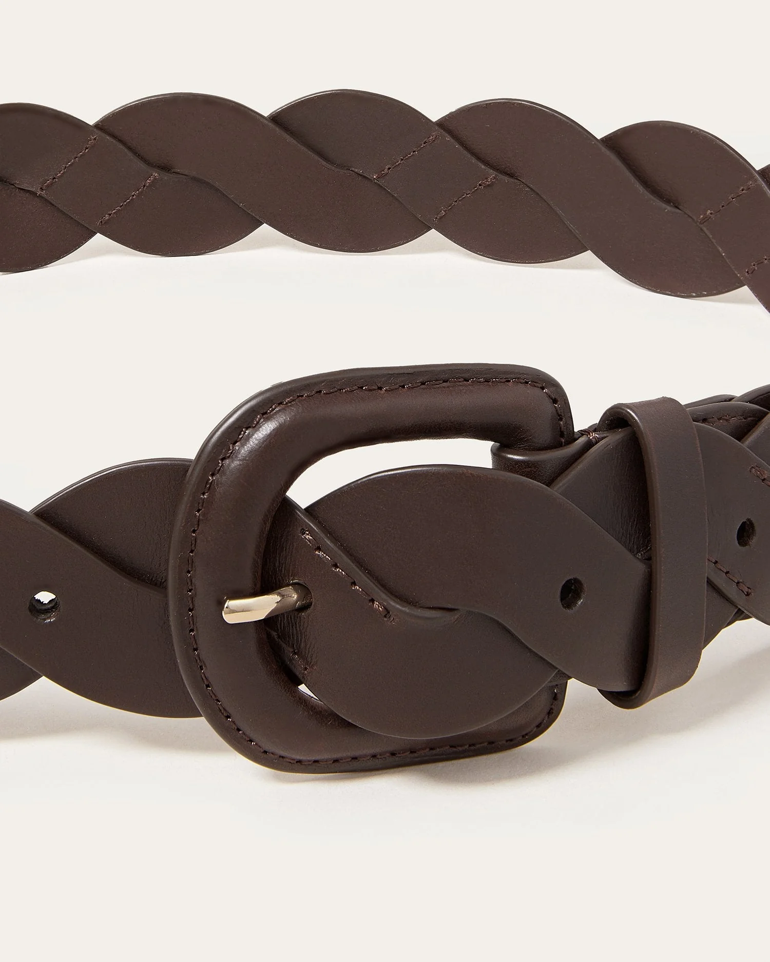 Deidre Woven Belt | Chocolate - Image 2