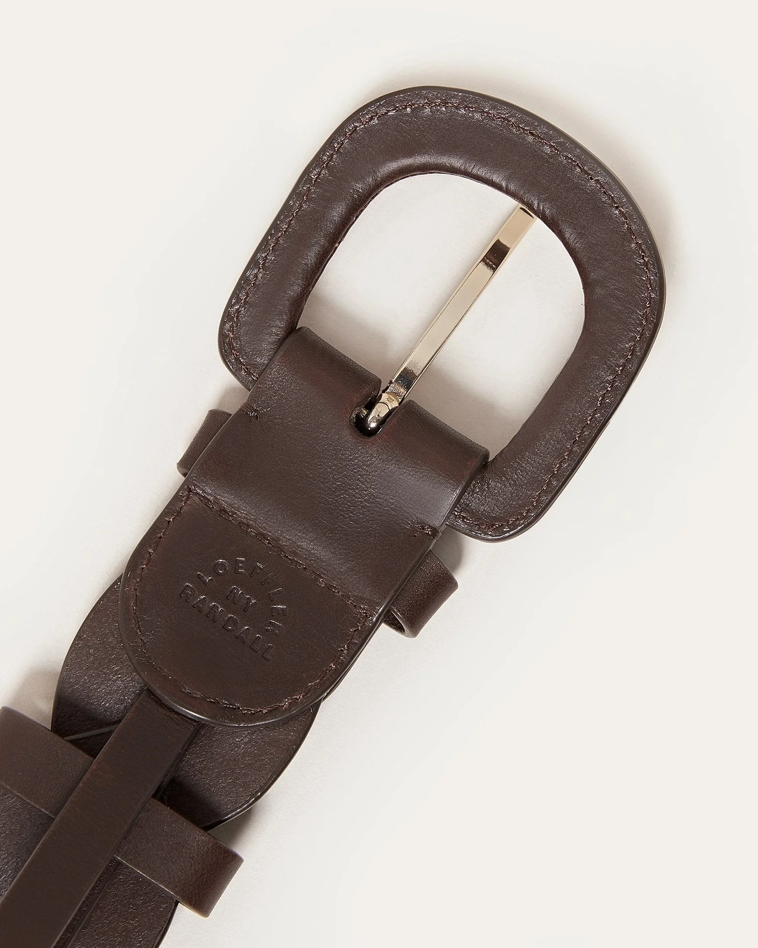 Deidre Woven Belt | Chocolate - Image 4