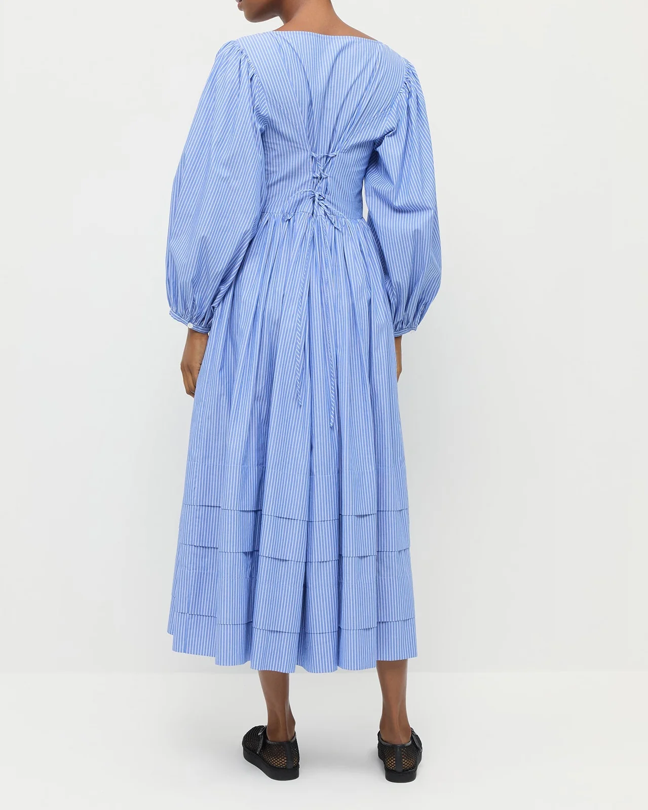 Diane Dress | Blue - Image 3