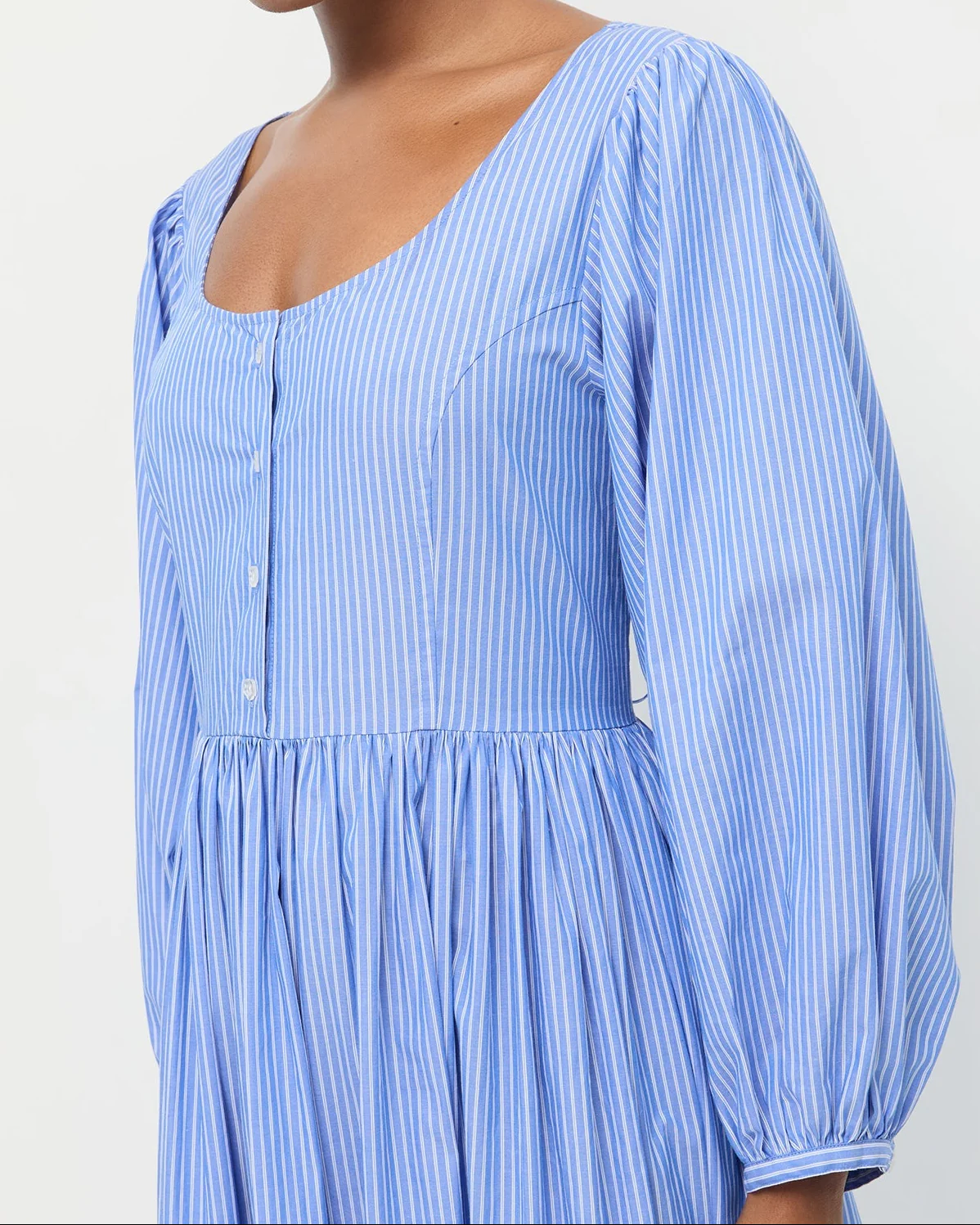 Diane Dress | Blue - Image 4