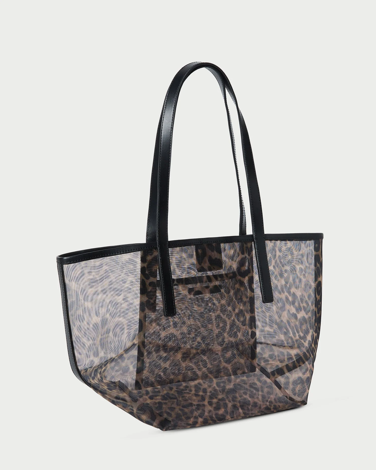 Easton Mesh Tote | Leopard - Image 2