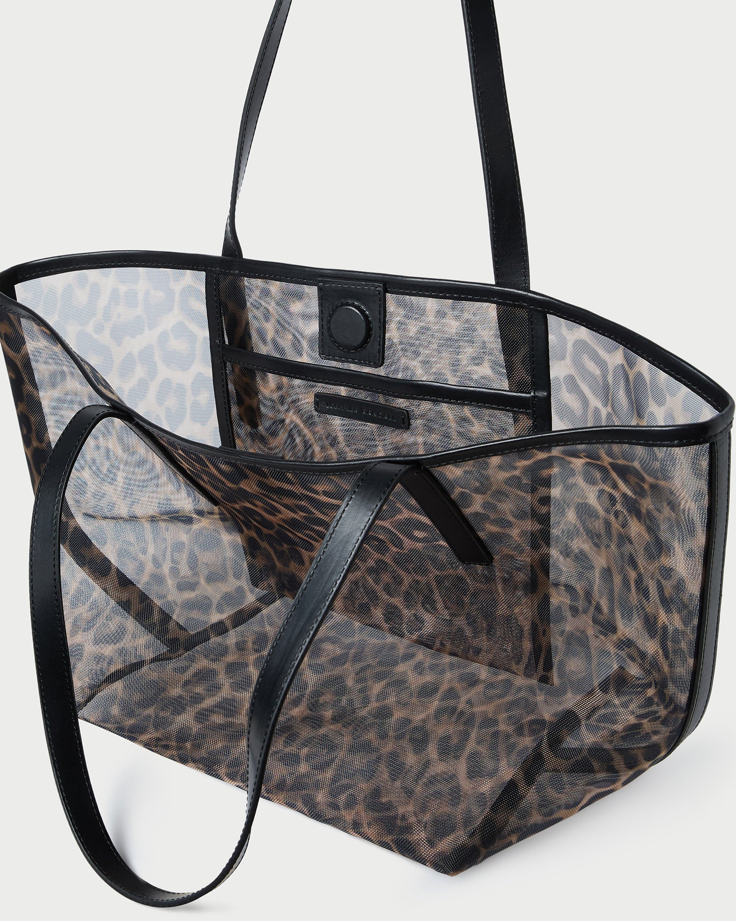 Easton Mesh Tote | Leopard - Image 4