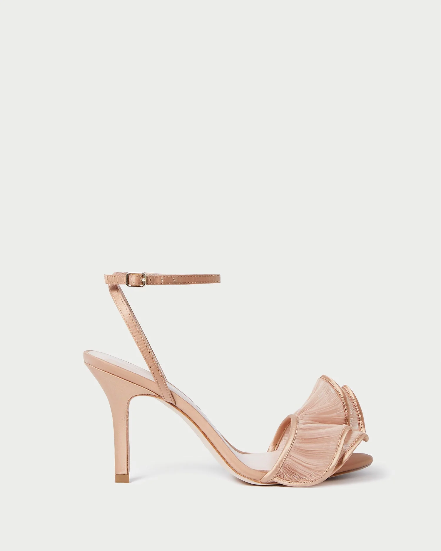 Estella Ruffle Heeled Sandal | Beauty