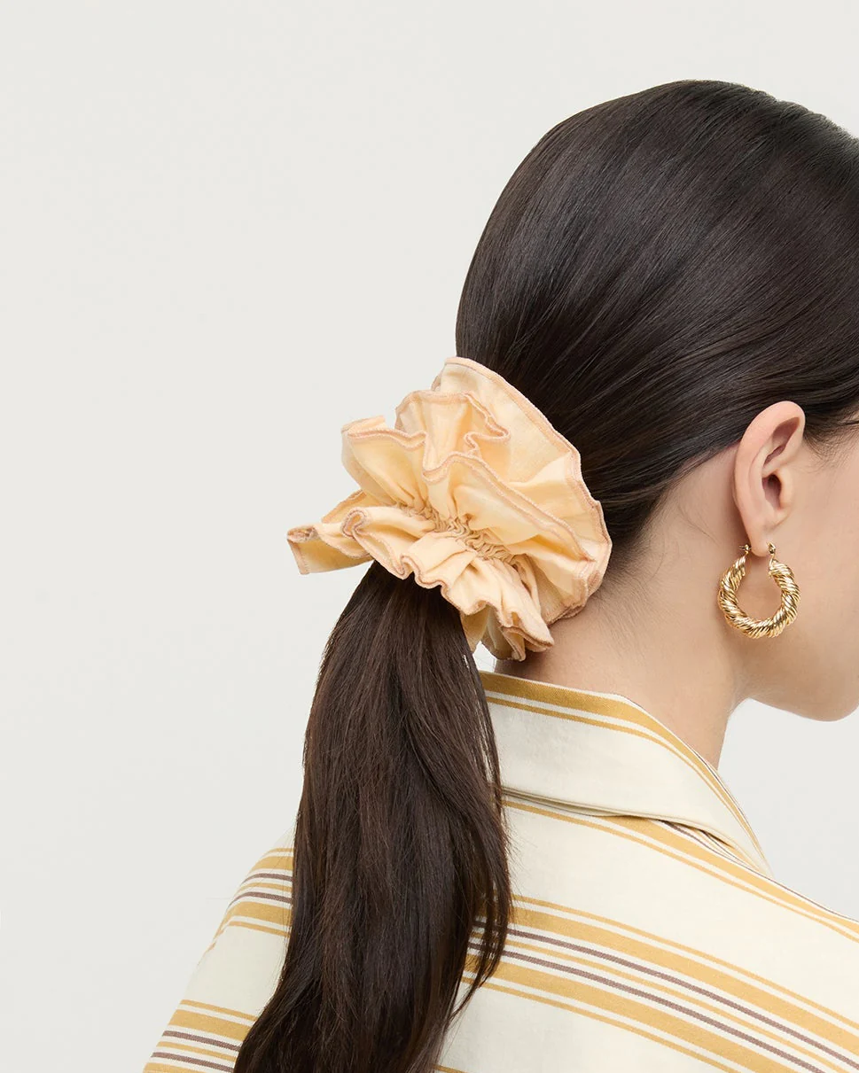 Felice Layered Scrunchie | Butter - Image 3