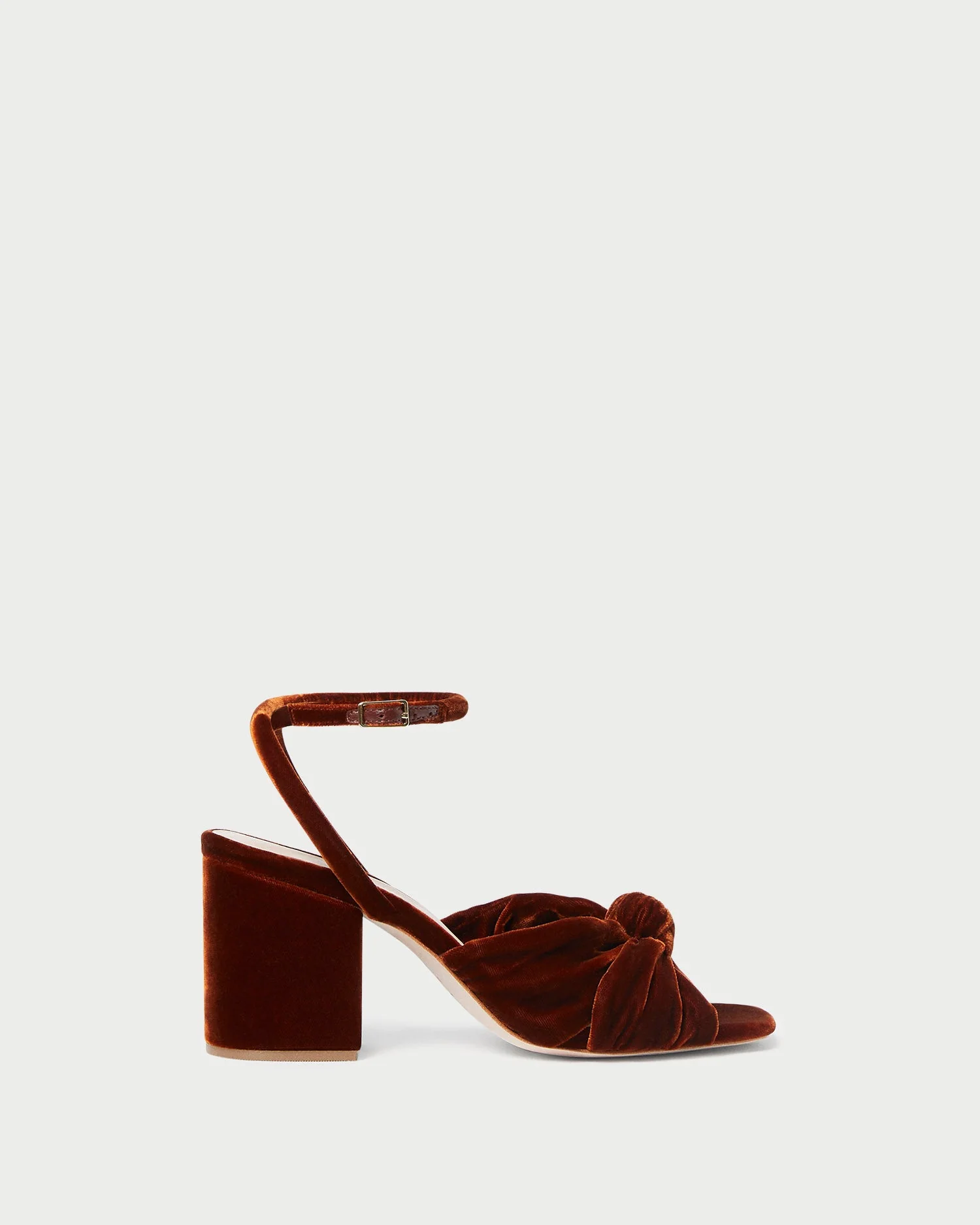 Fiamma Knot Mid-Heel Sandal | Sienna