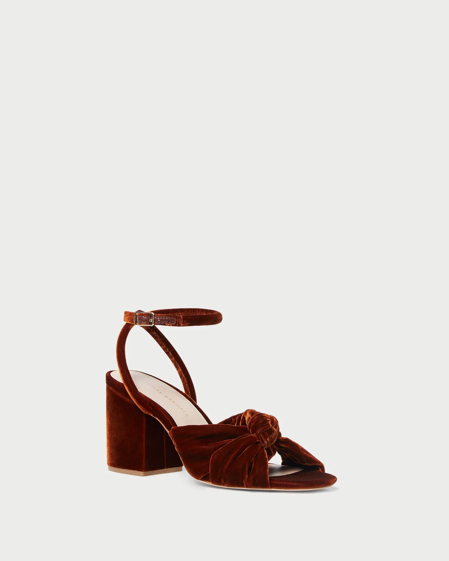 Fiamma Knot Mid-Heel Sandal | Sienna - Image 4