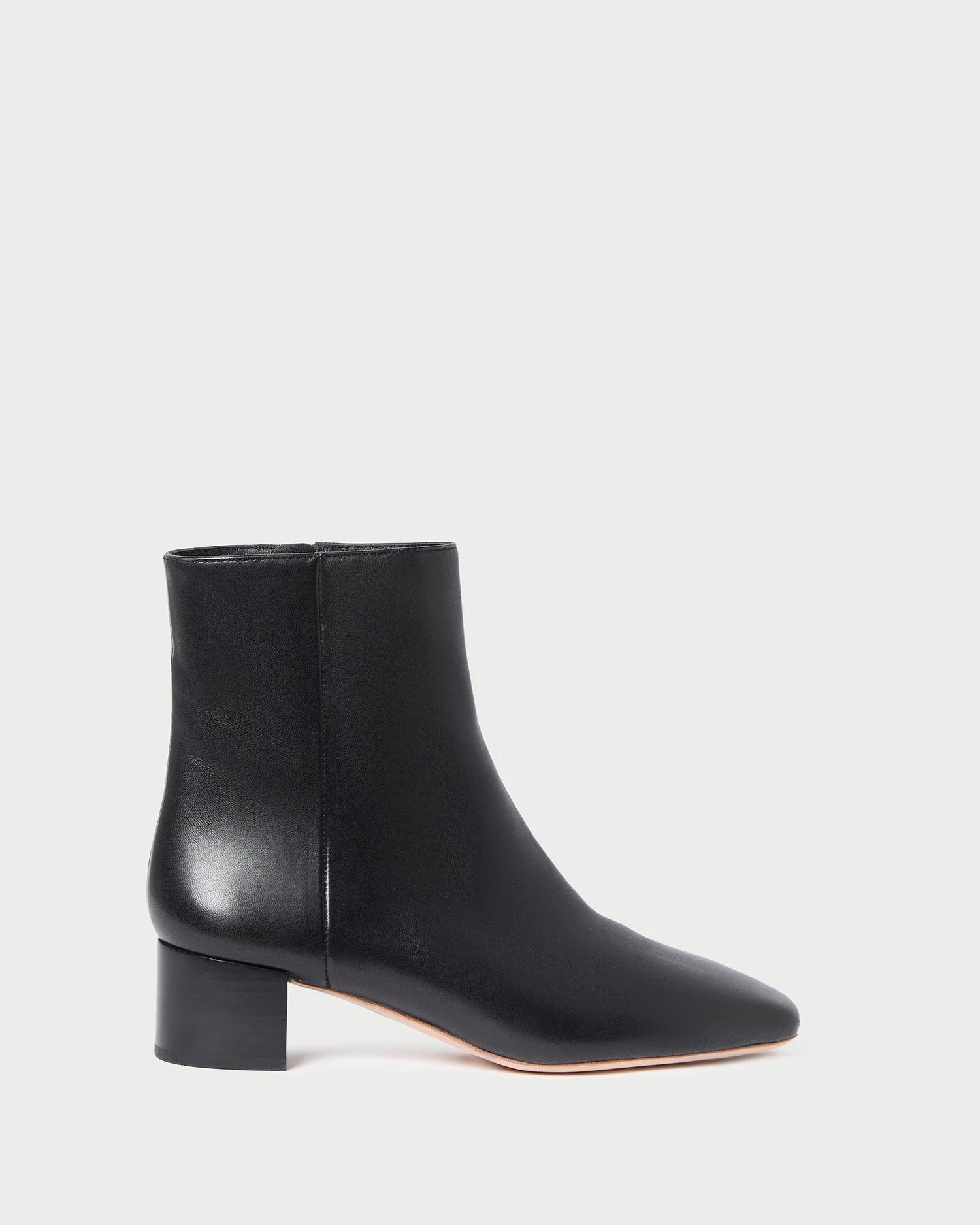Ginny Leather Ankle Boot | Black