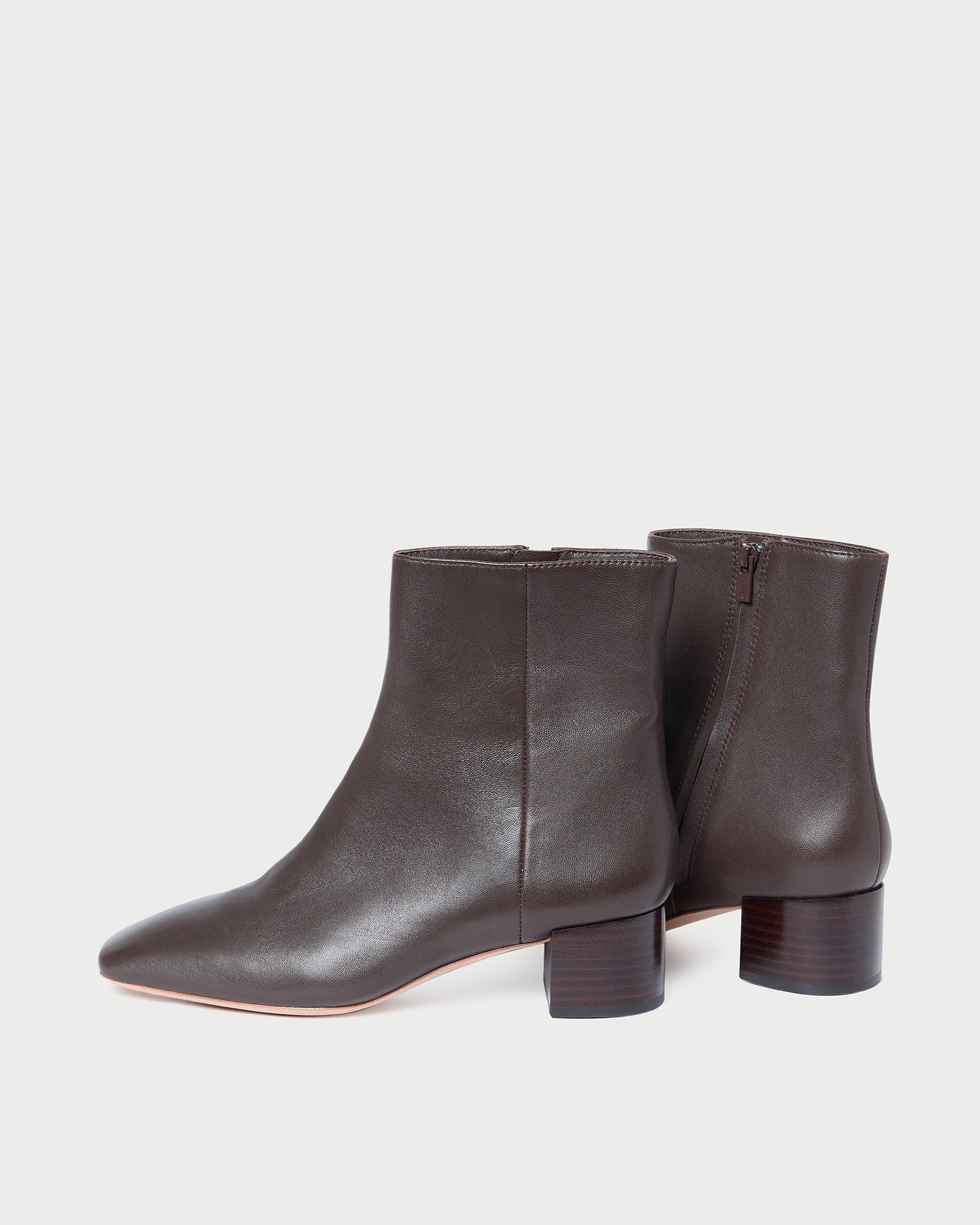 Ginny Leather Ankle Boot | Dark Brown - Image 5