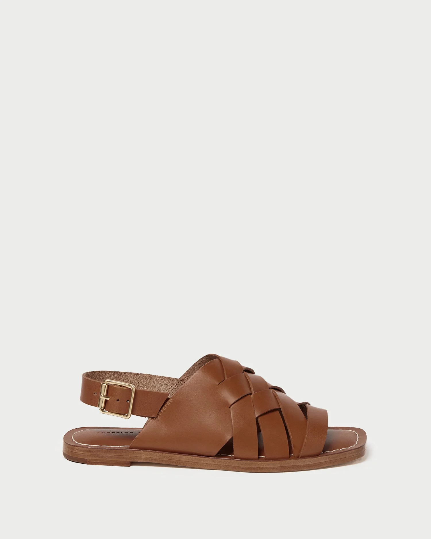 Grayson Braided Sandal | Cognac - Image 2