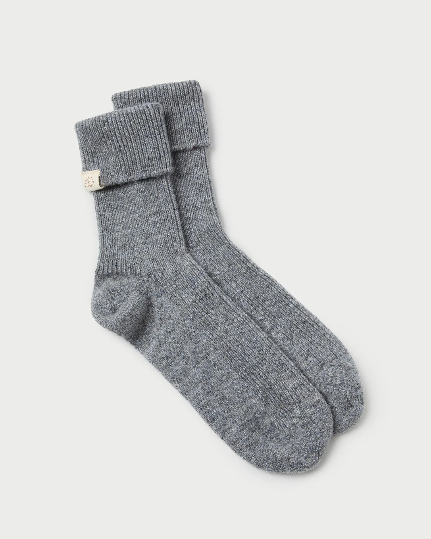 Irene Cashmere Socks | Grey