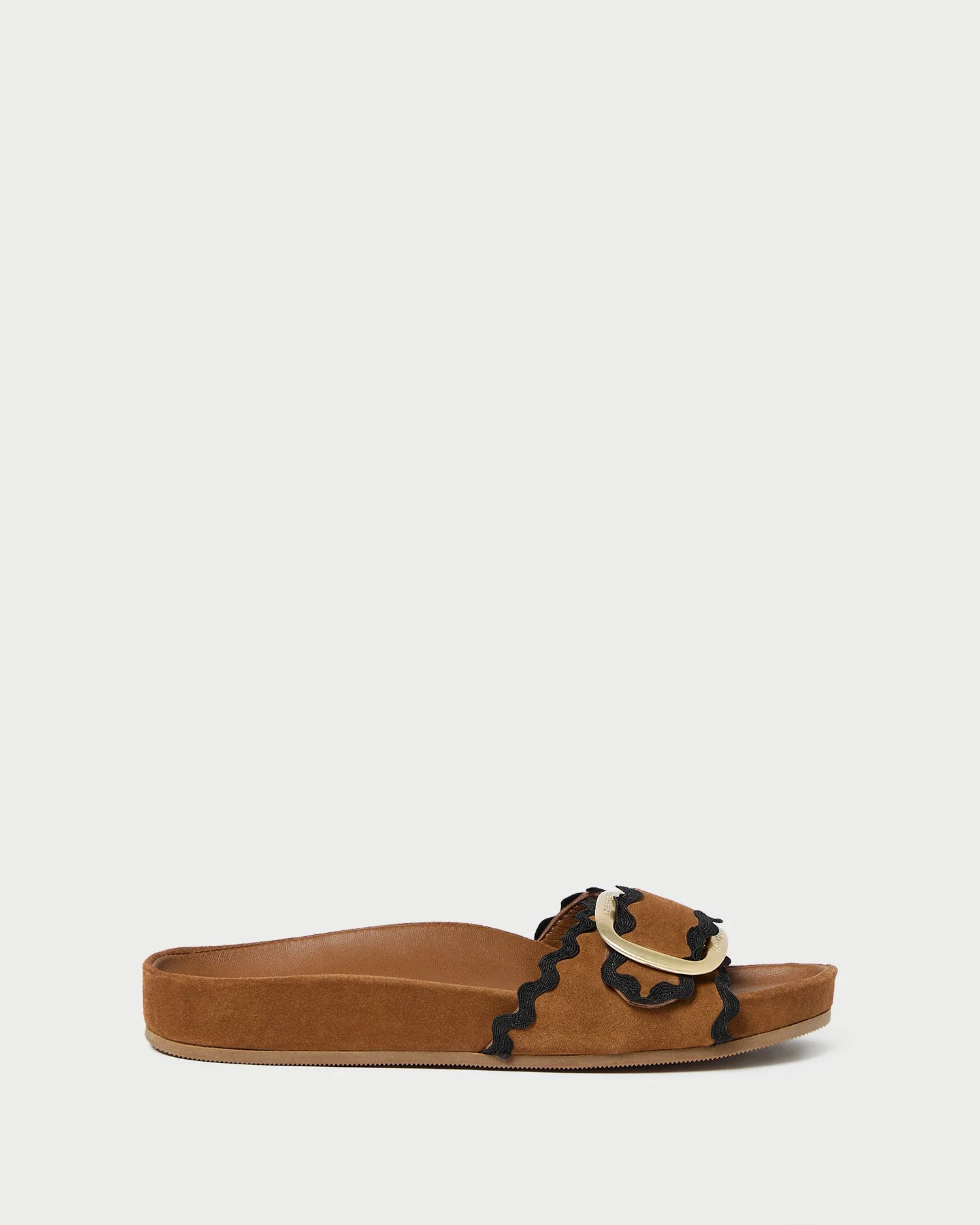 Iris Flat Sandal | Cacao