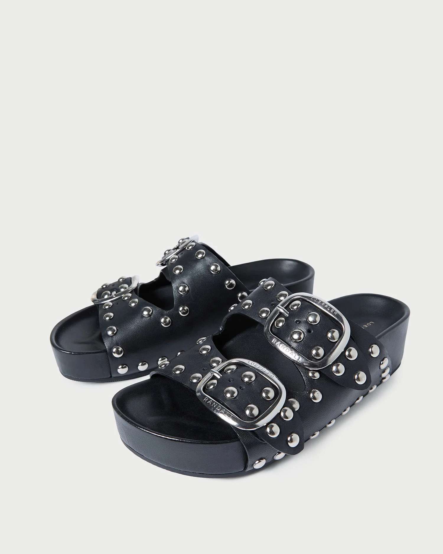 Jack Studded Sandal | Black - Image 5