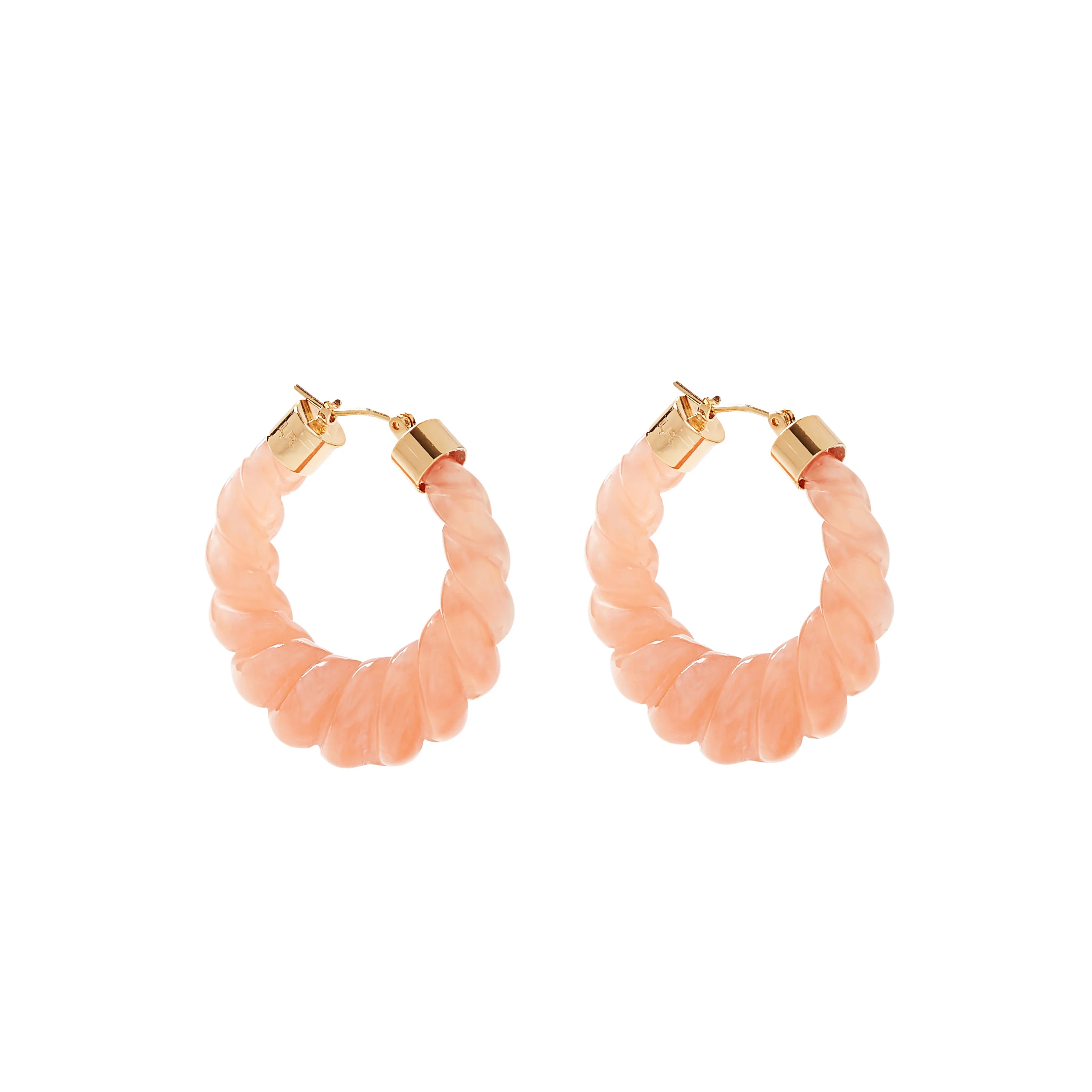 Janis Resin Hoop | Pink - Image 3