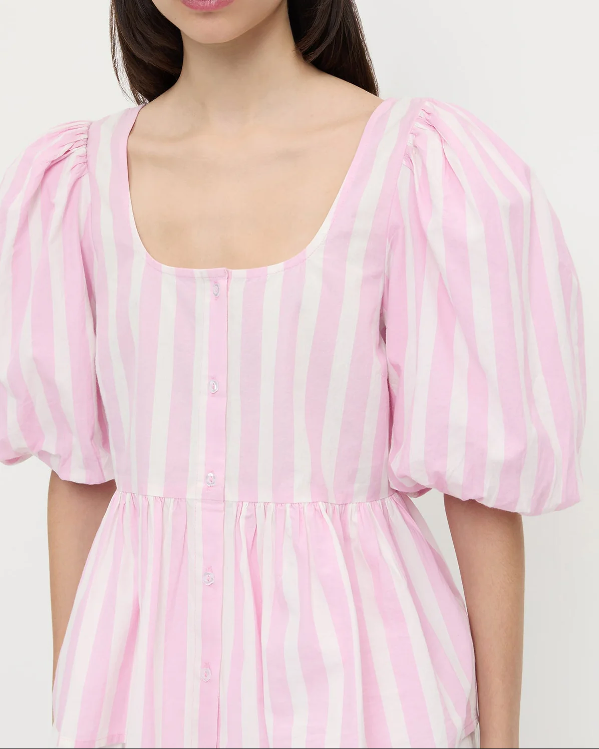 Jodie Top | Pink/Cream - Image 4
