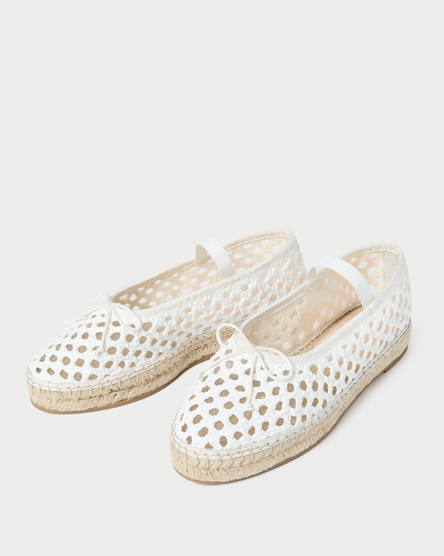 Kayla Ballet Espadrille | White Raffia - Image 4
