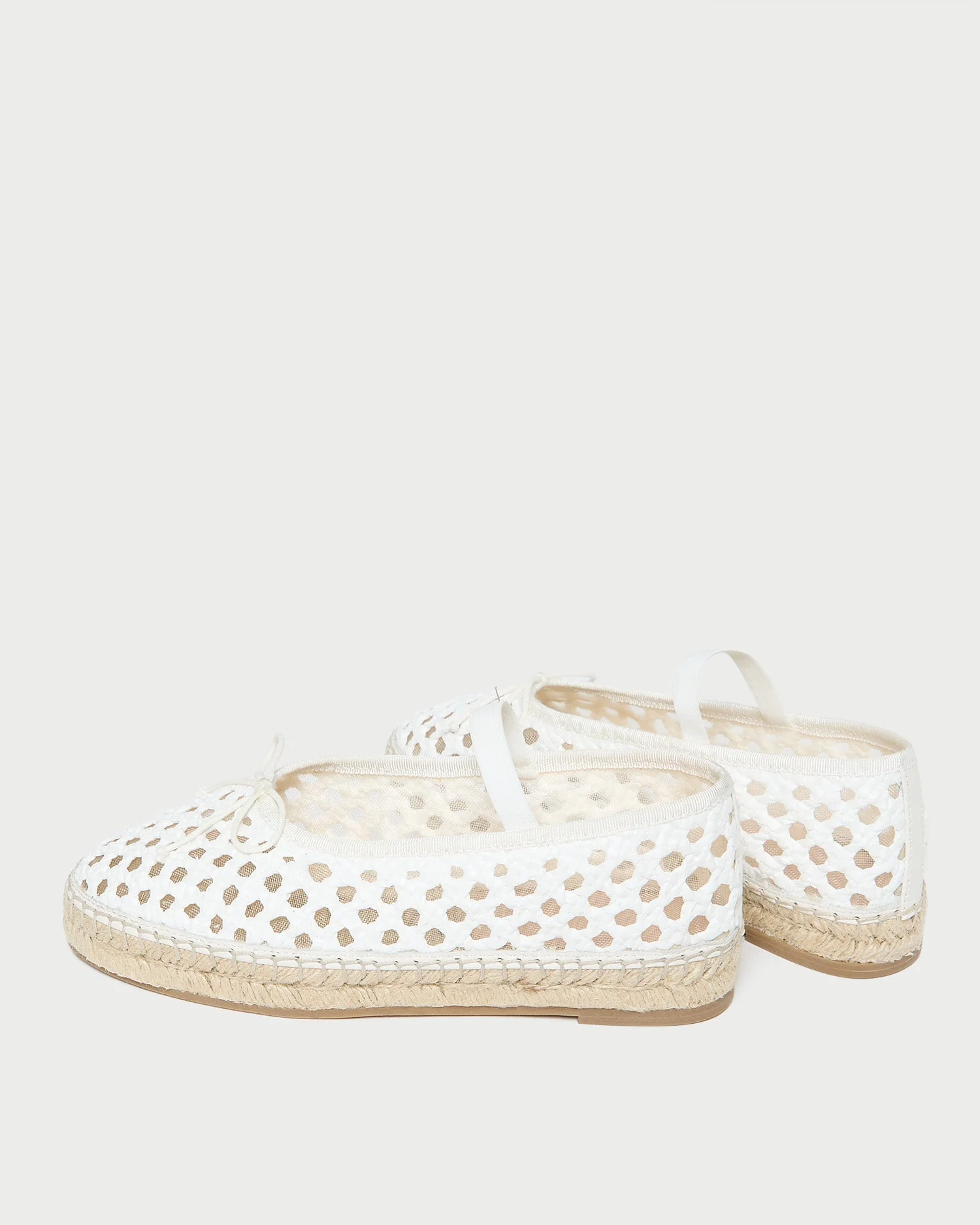 Kayla Ballet Espadrille | White Raffia - Image 5