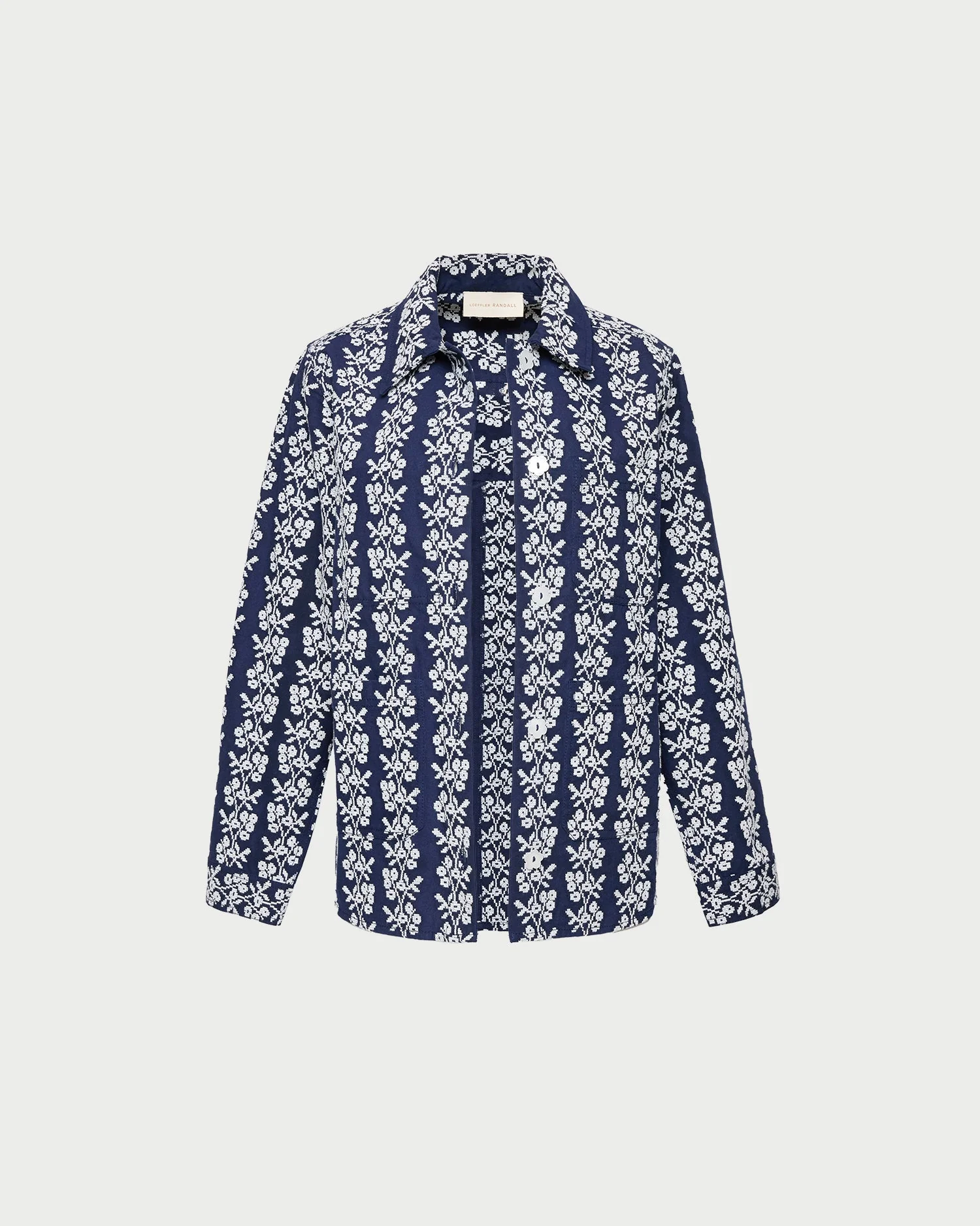 Kennedy Embroidered Jacket | Navy - Image 2