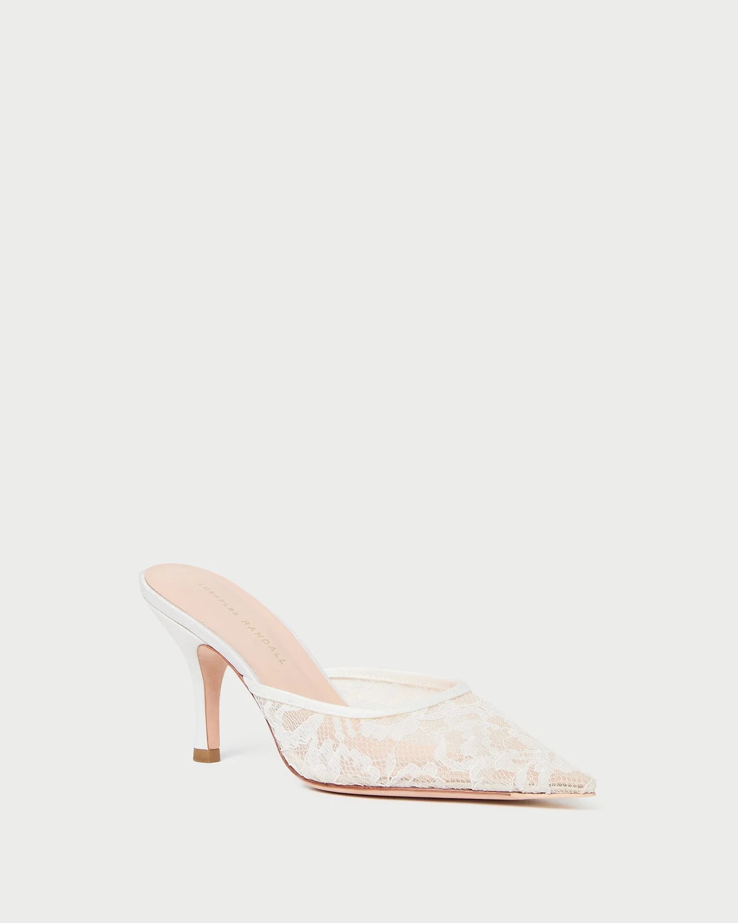 Layla Lace Mule | White - Image 4