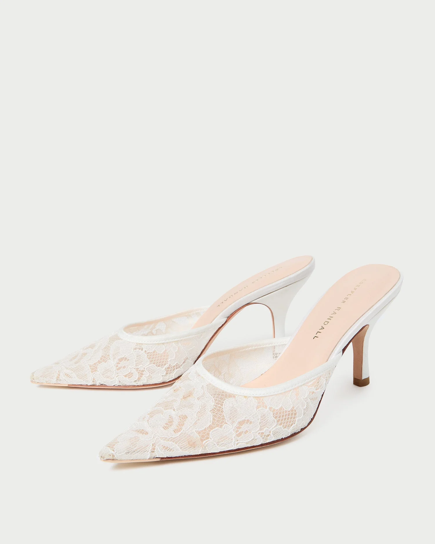 Layla Lace Mule | White - Image 5