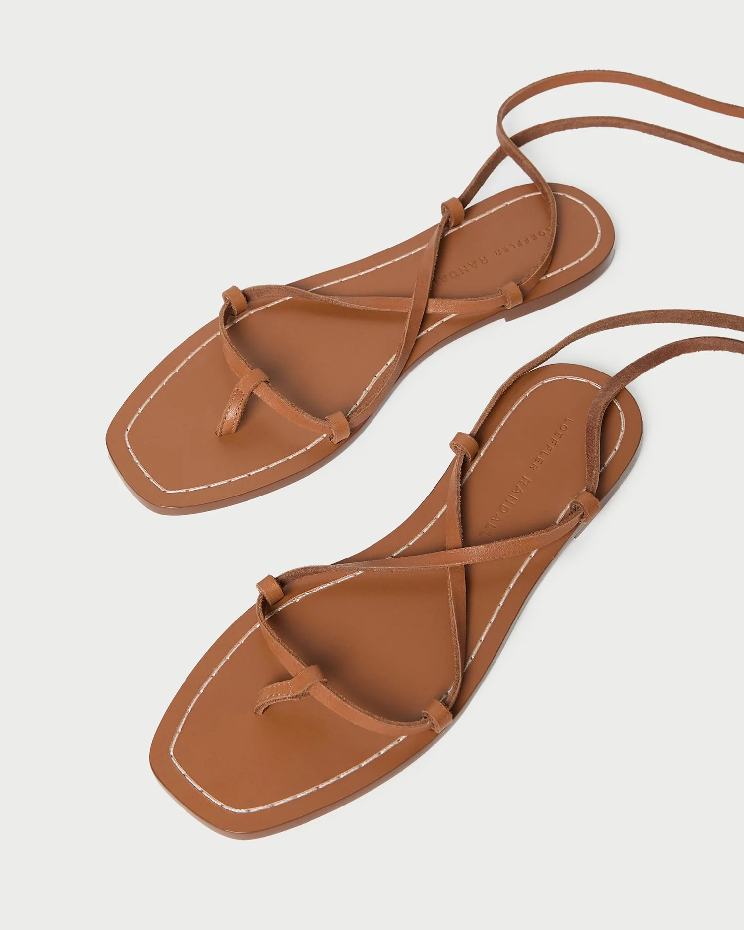Lianna Lace-Up Sandal | Cognac - Image 5