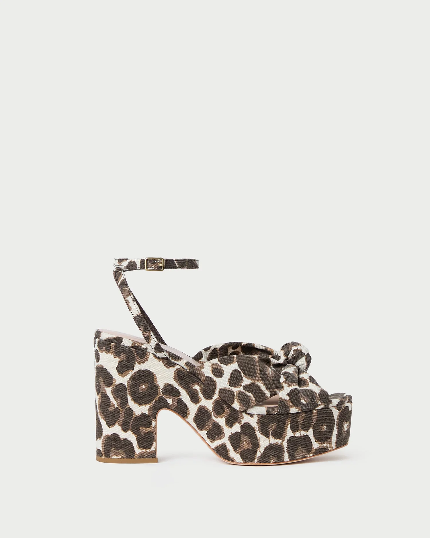Liza Platform Sandal | Leopard